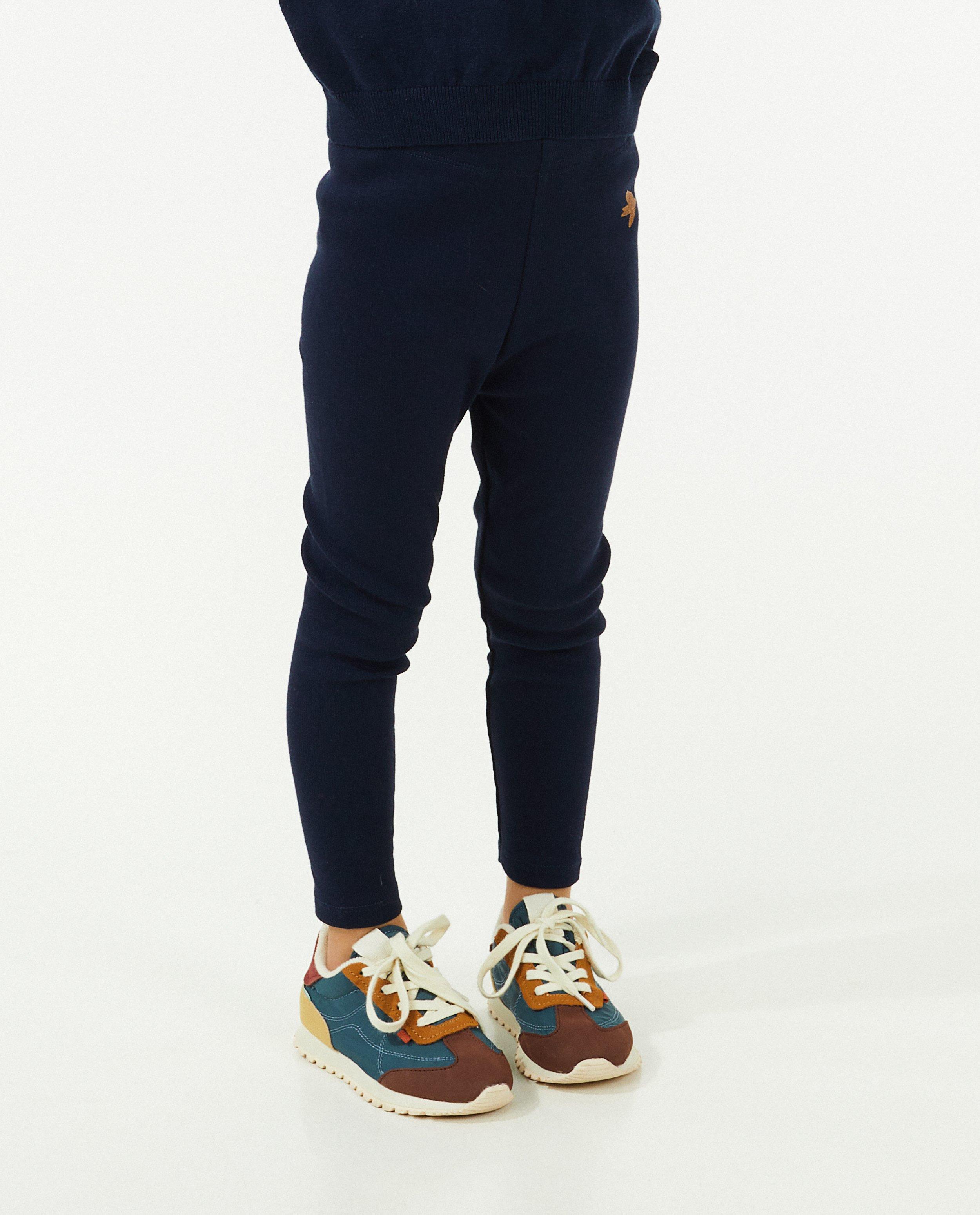 Leggings - Leggings bruns avec un oiseau