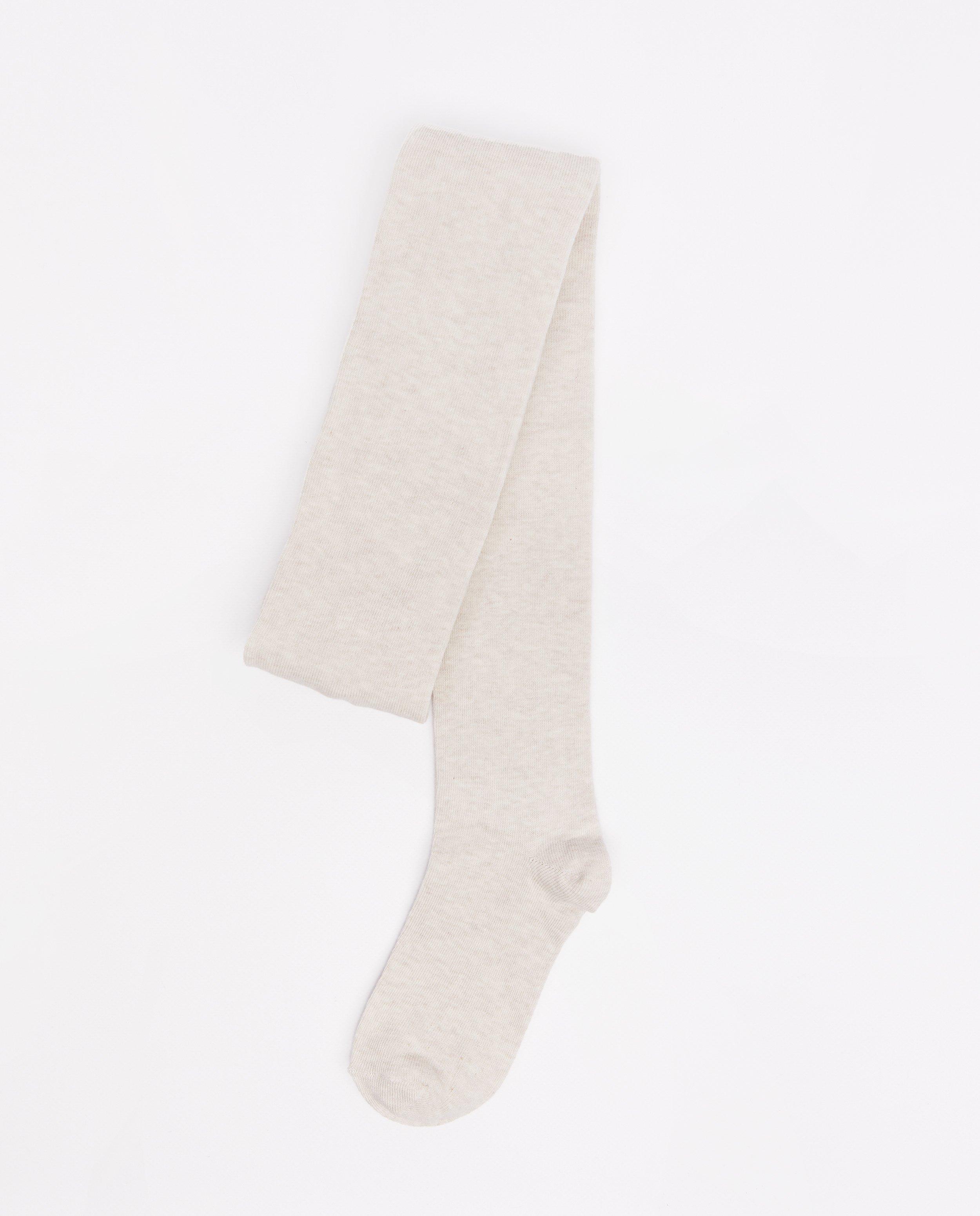 Gemêleerde beige kousenbroek - null - Fish & Chips