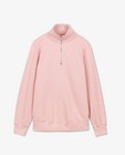 Sweaters - Roze sweater met rits
