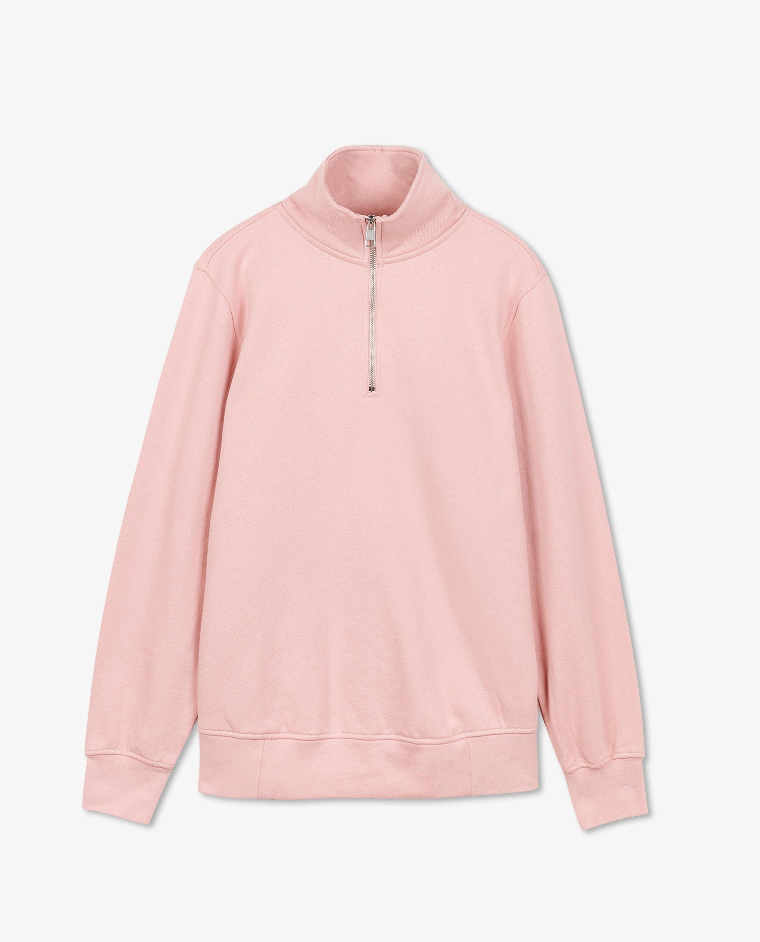 Sweaters - Roze sweater met rits