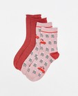 Lot de 2 paires de chaussettes de Noël - null - Pieces