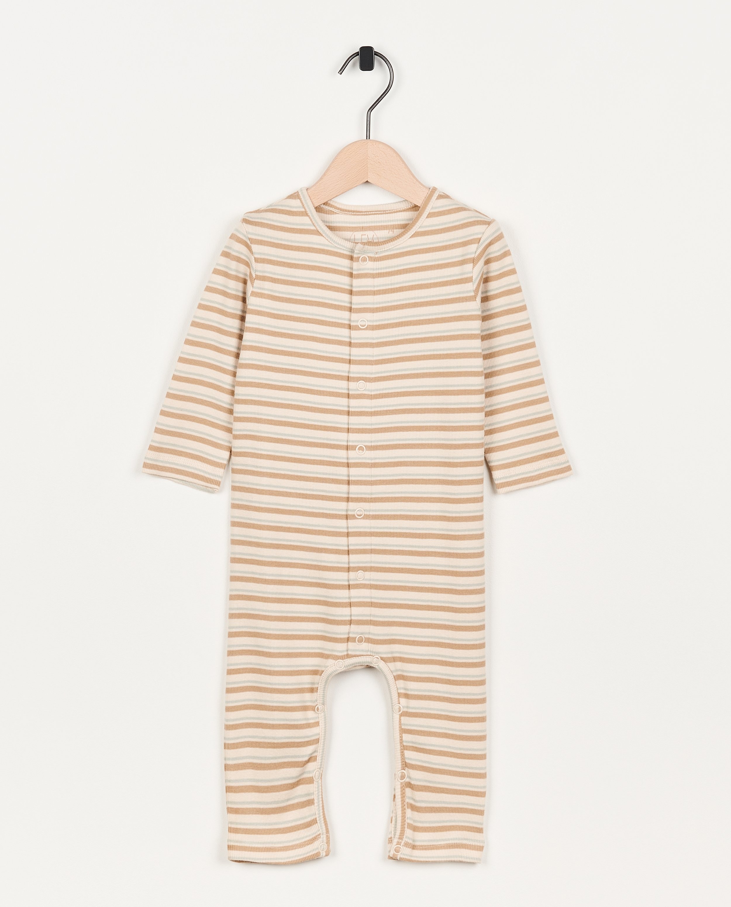 Beige jumpsuit met strepen Levv JBC België België