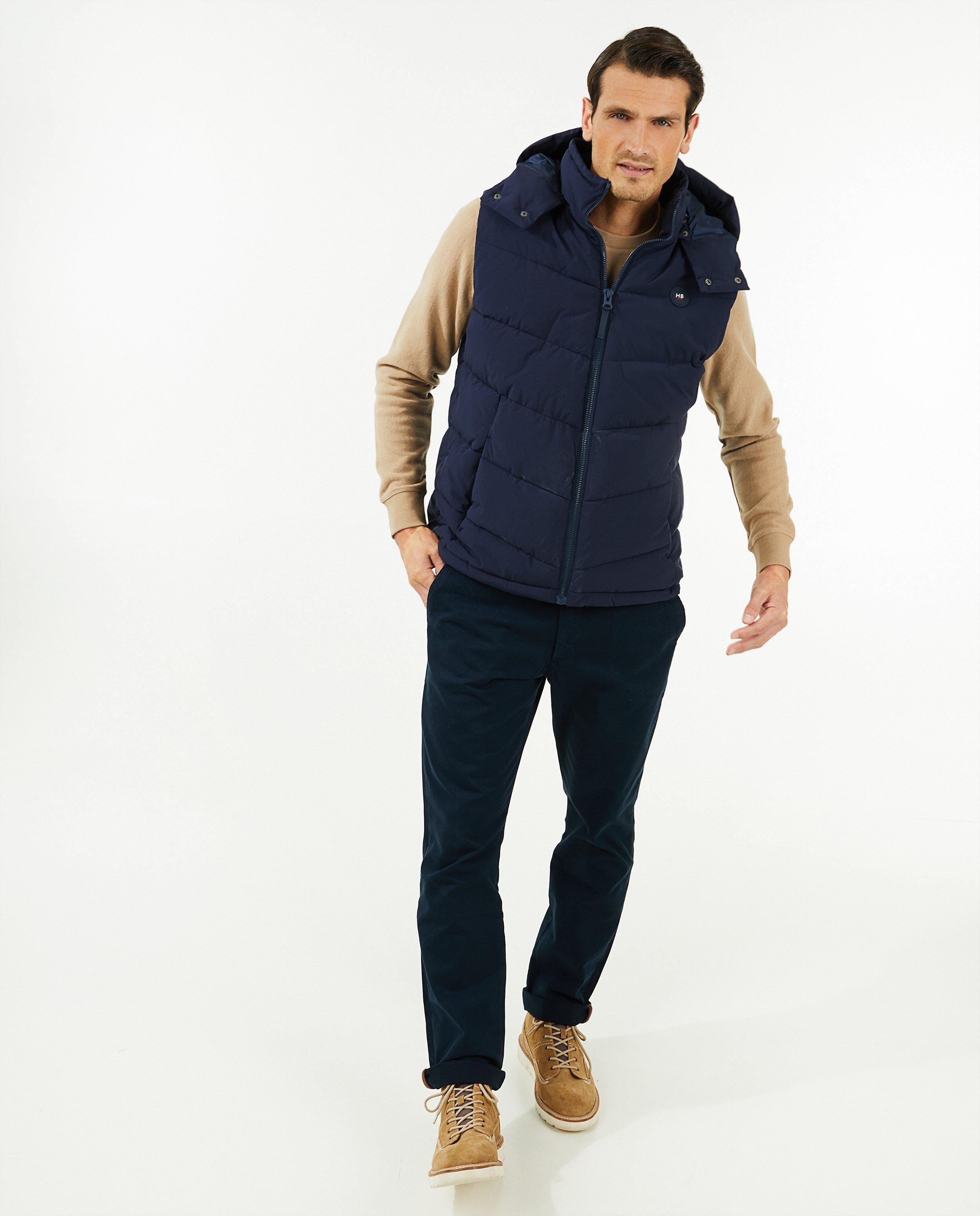 Blauwe bodywarmer - null - Hampton Bays