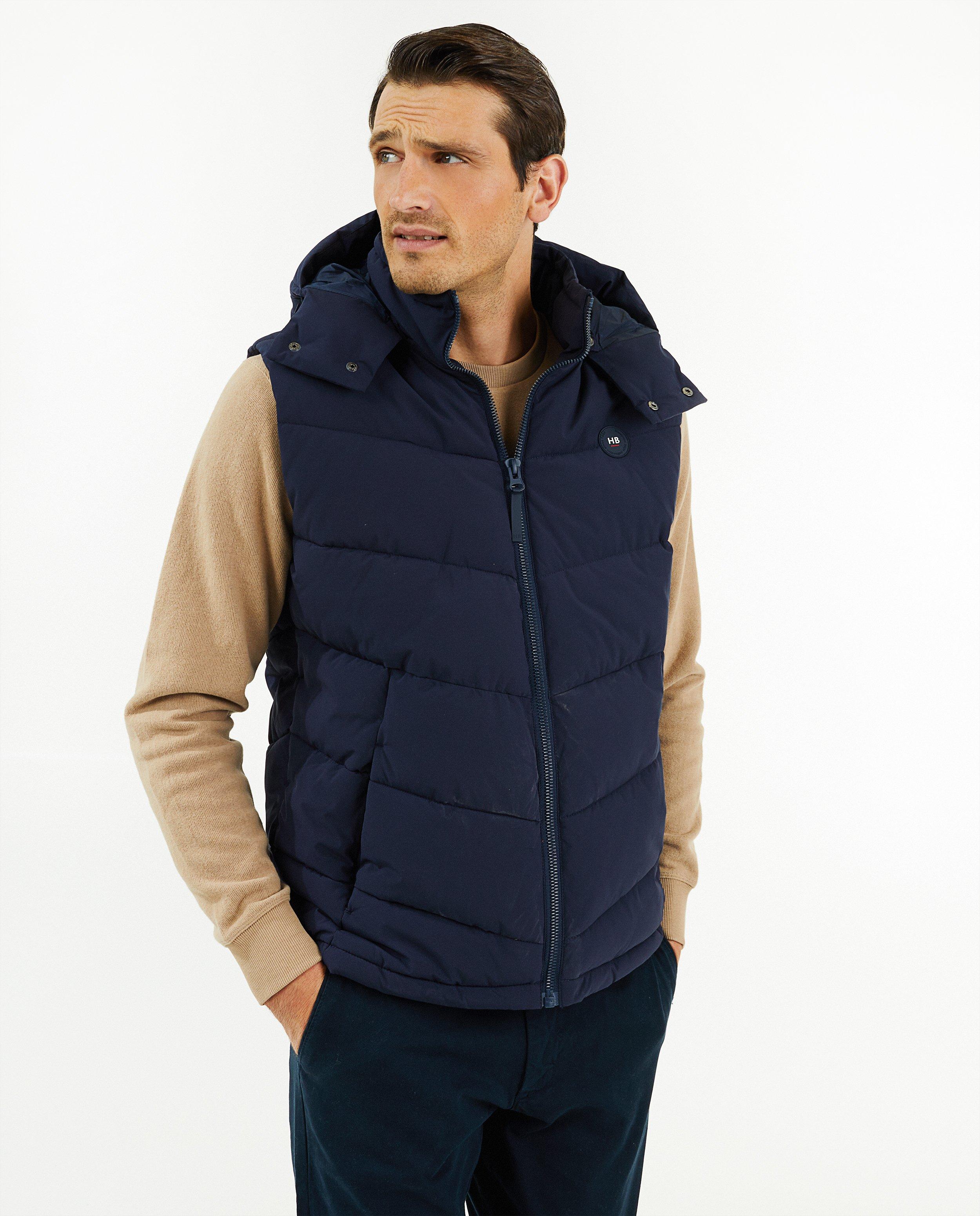 Poncho's en teddy's - Blauwe bodywarmer