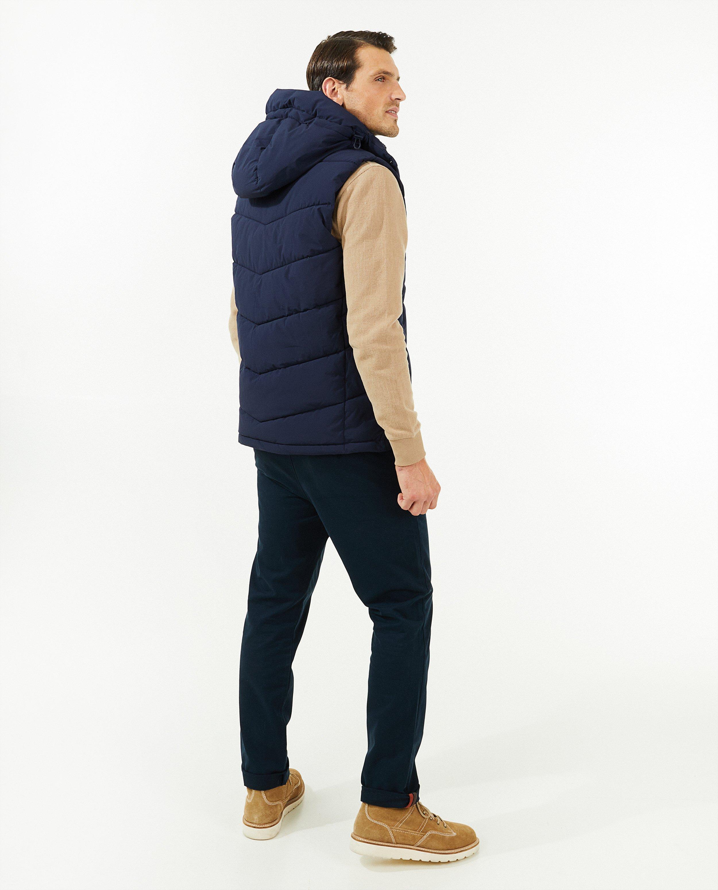Poncho's en teddy's - Blauwe bodywarmer