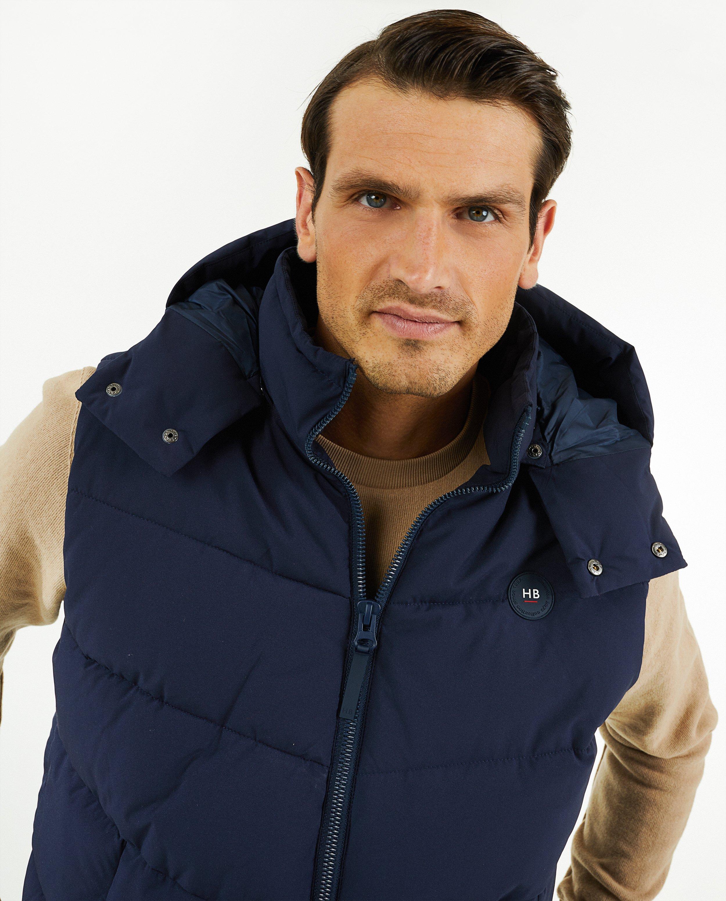 Poncho's en teddy's - Blauwe bodywarmer