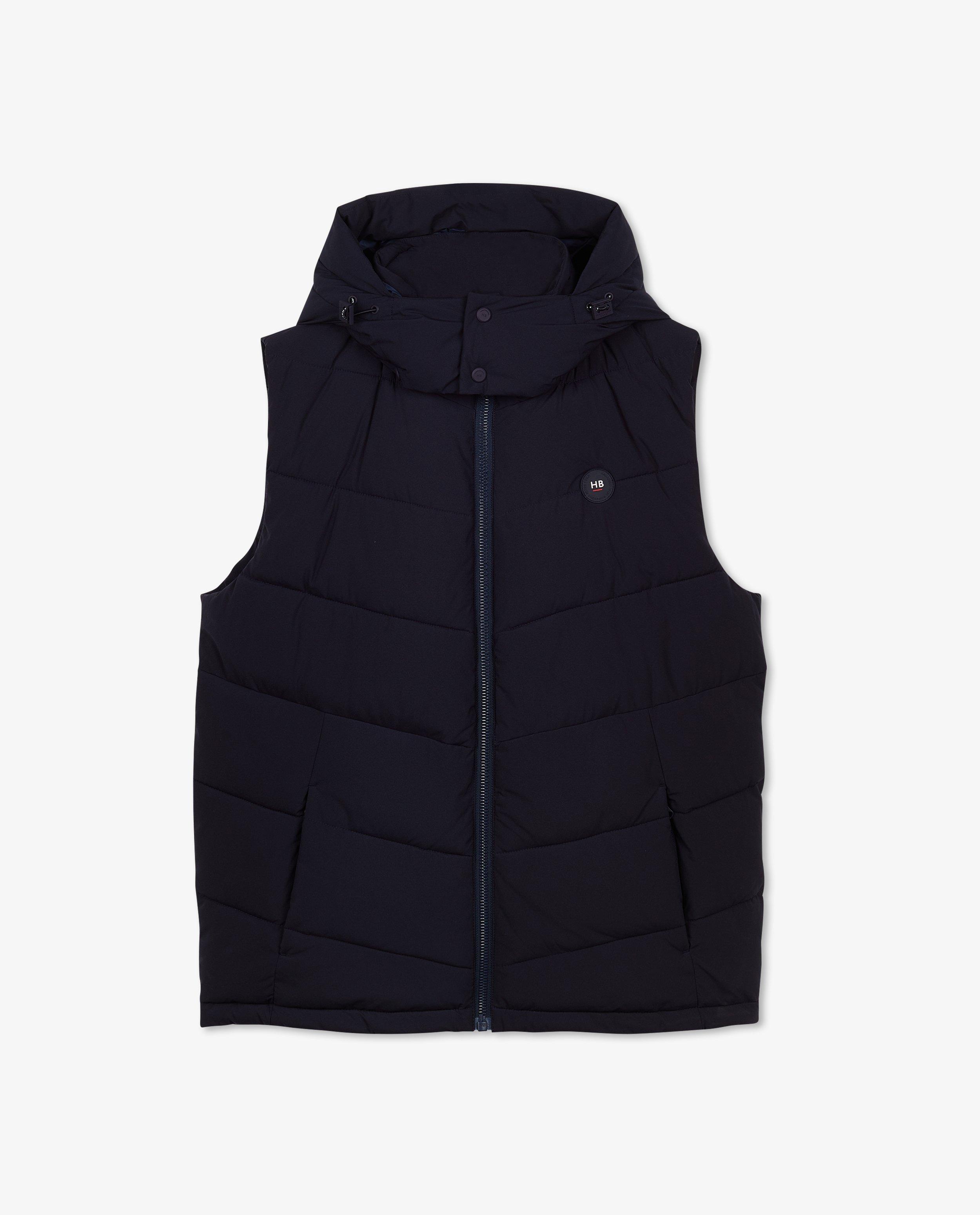 Poncho's en teddy's - Blauwe bodywarmer