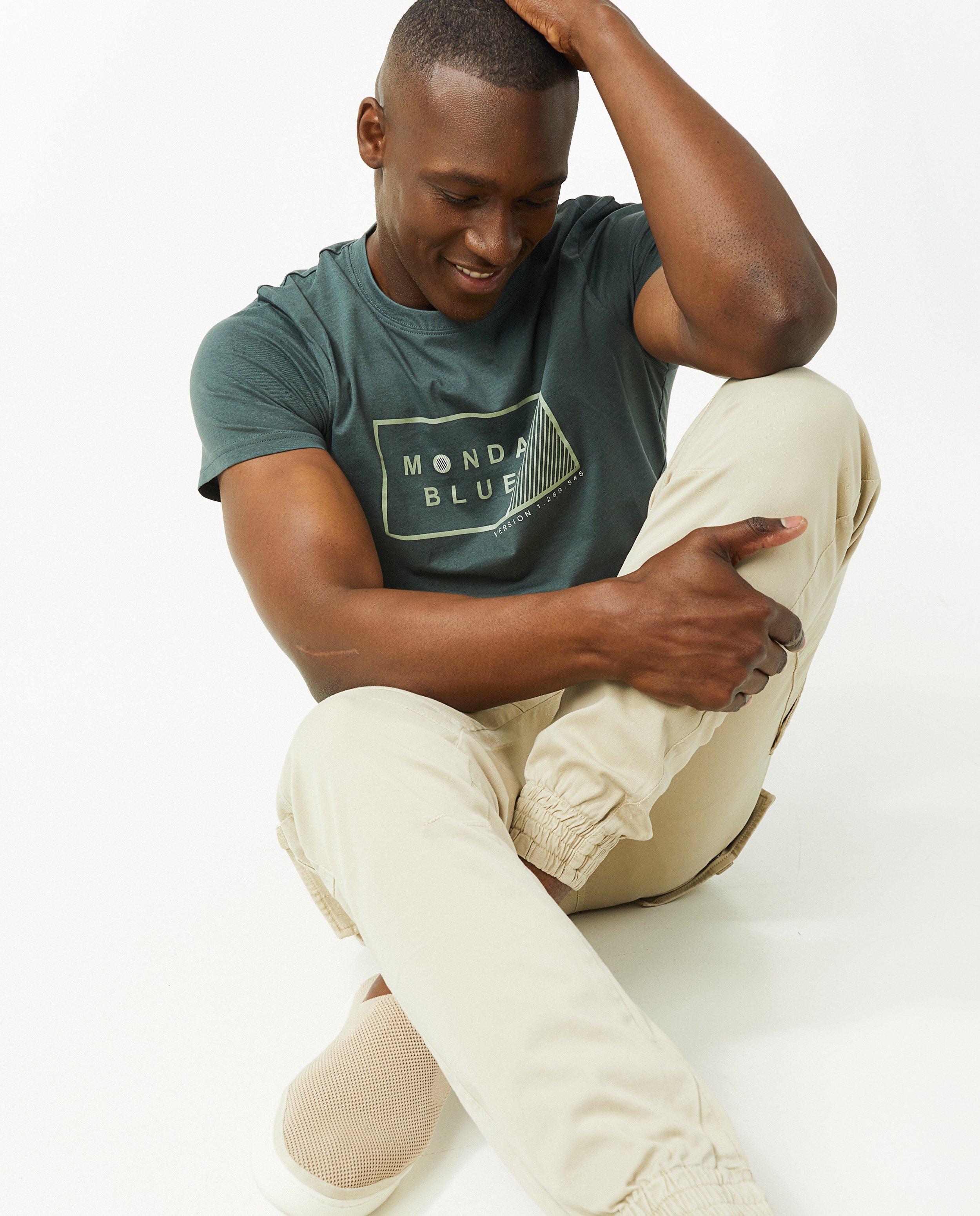 Wit T-shirt met print - null - Quarterback