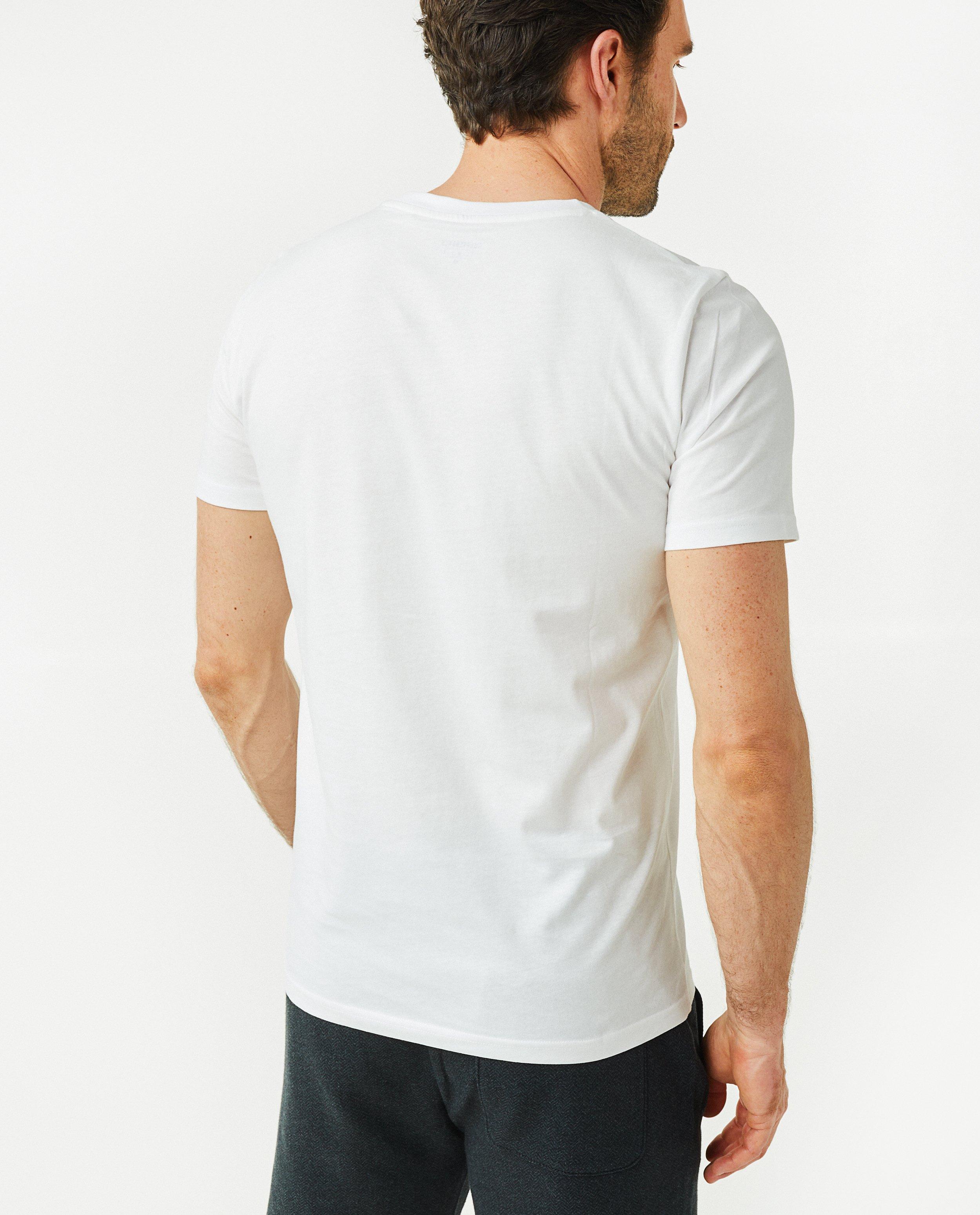 T-shirts - T-shirt blanc à imprimé