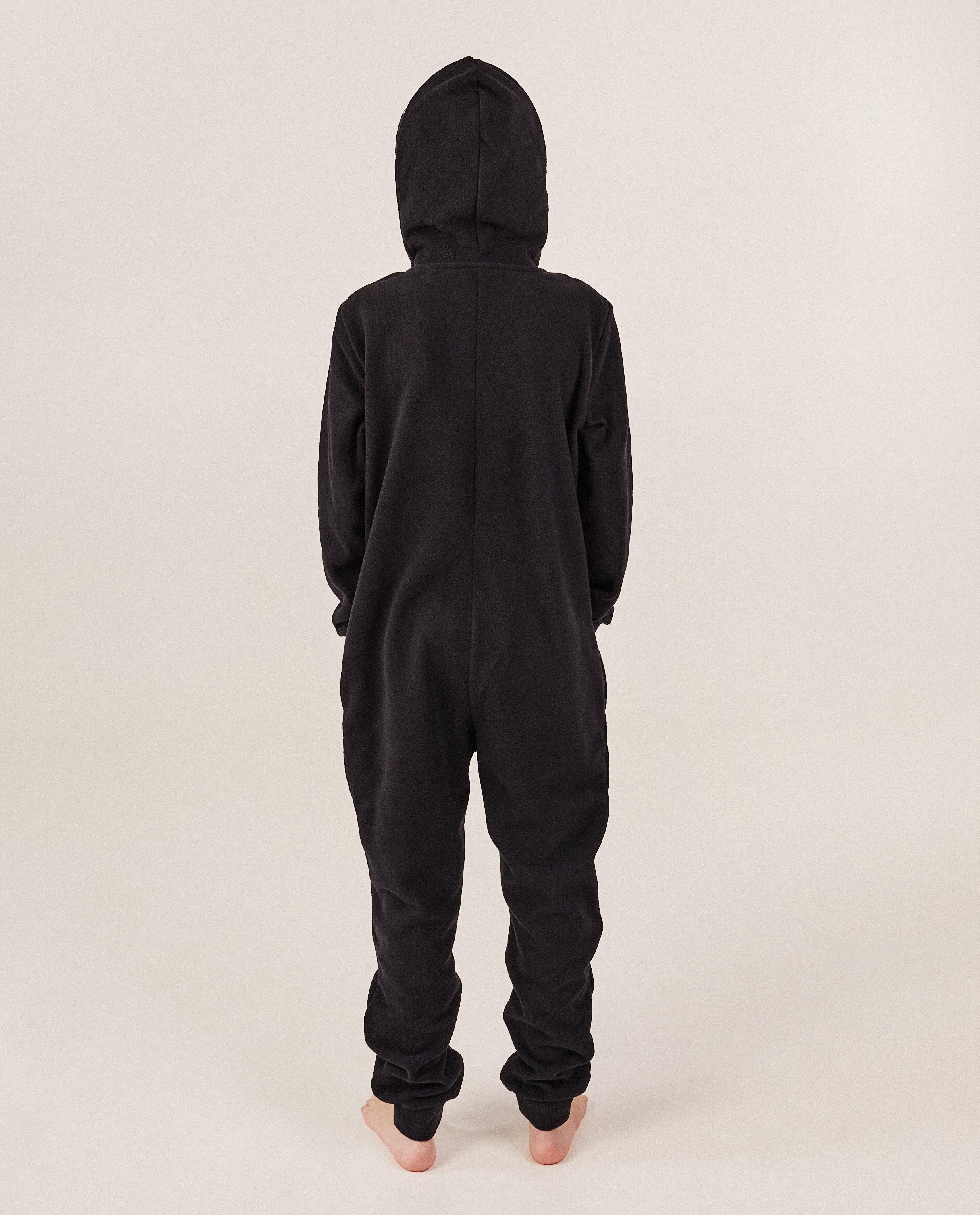 Nachtkleding - Onesie met skeletprint, 7-14 jaar