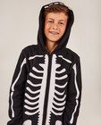 Nachtkleding - Onesie met skeletprint, 7-14 jaar