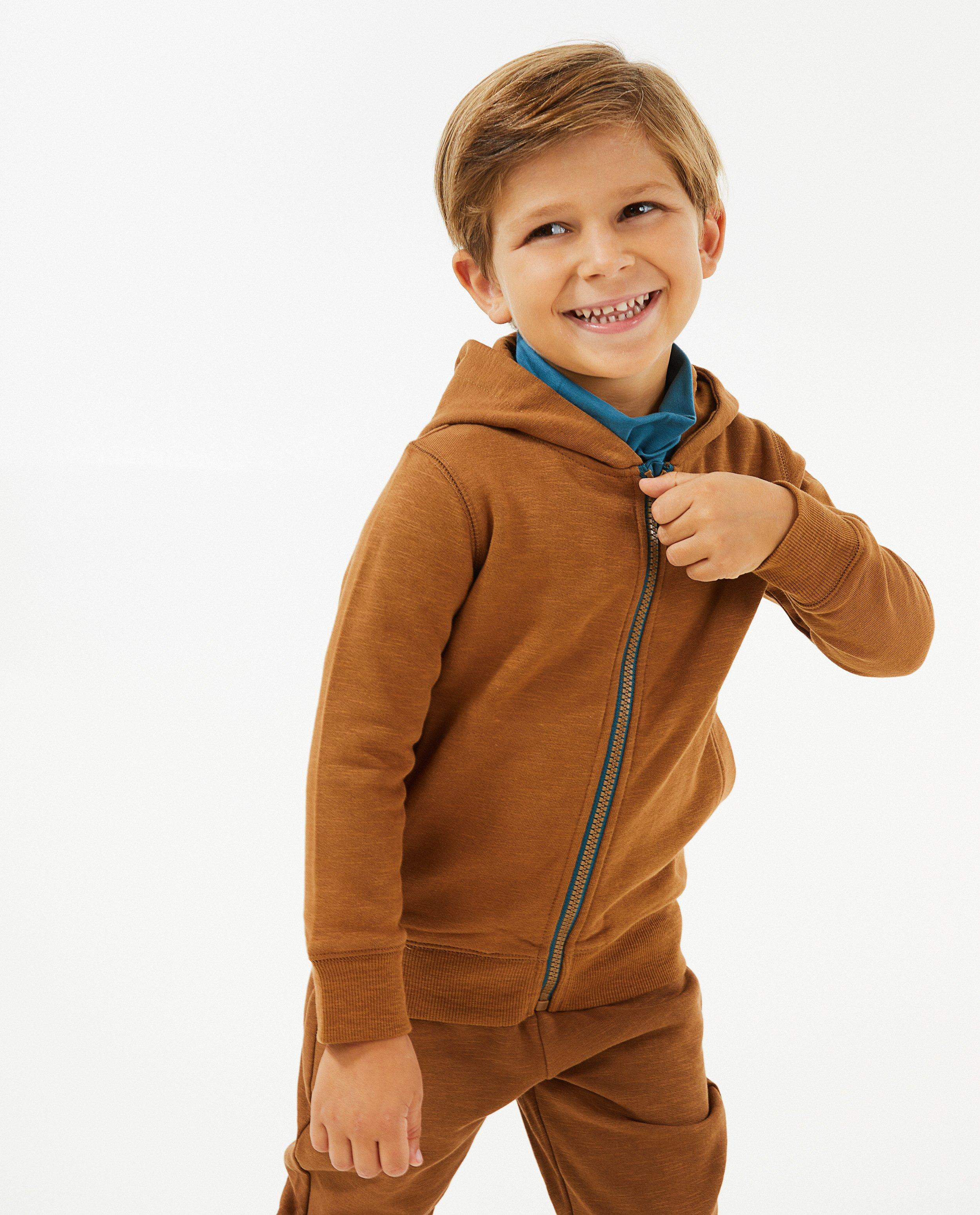 Cardigan - Sweatvest met kap