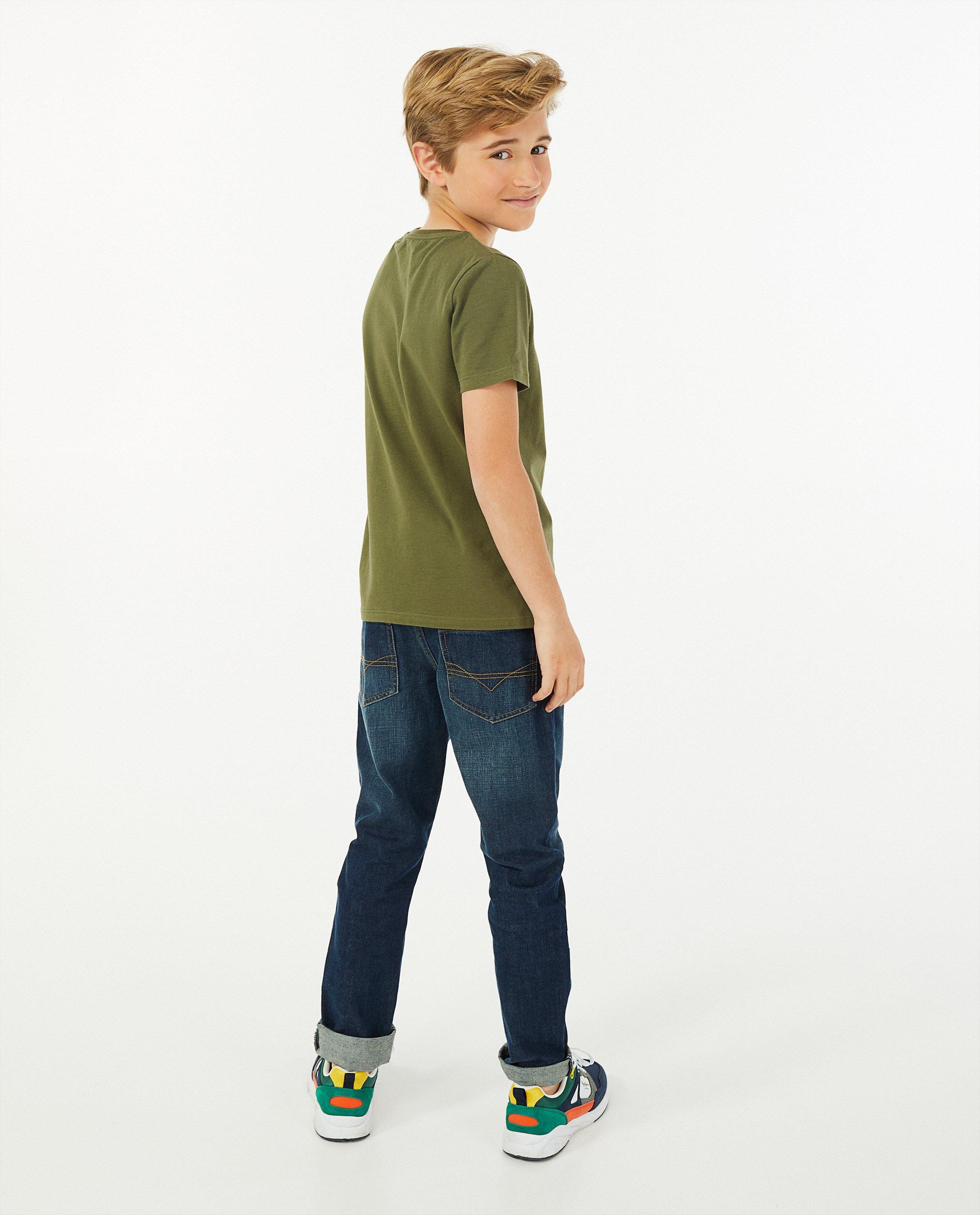 Fuchsia T-shirt, kinderen - Product Detail - khaki - afbeelding nummer 3