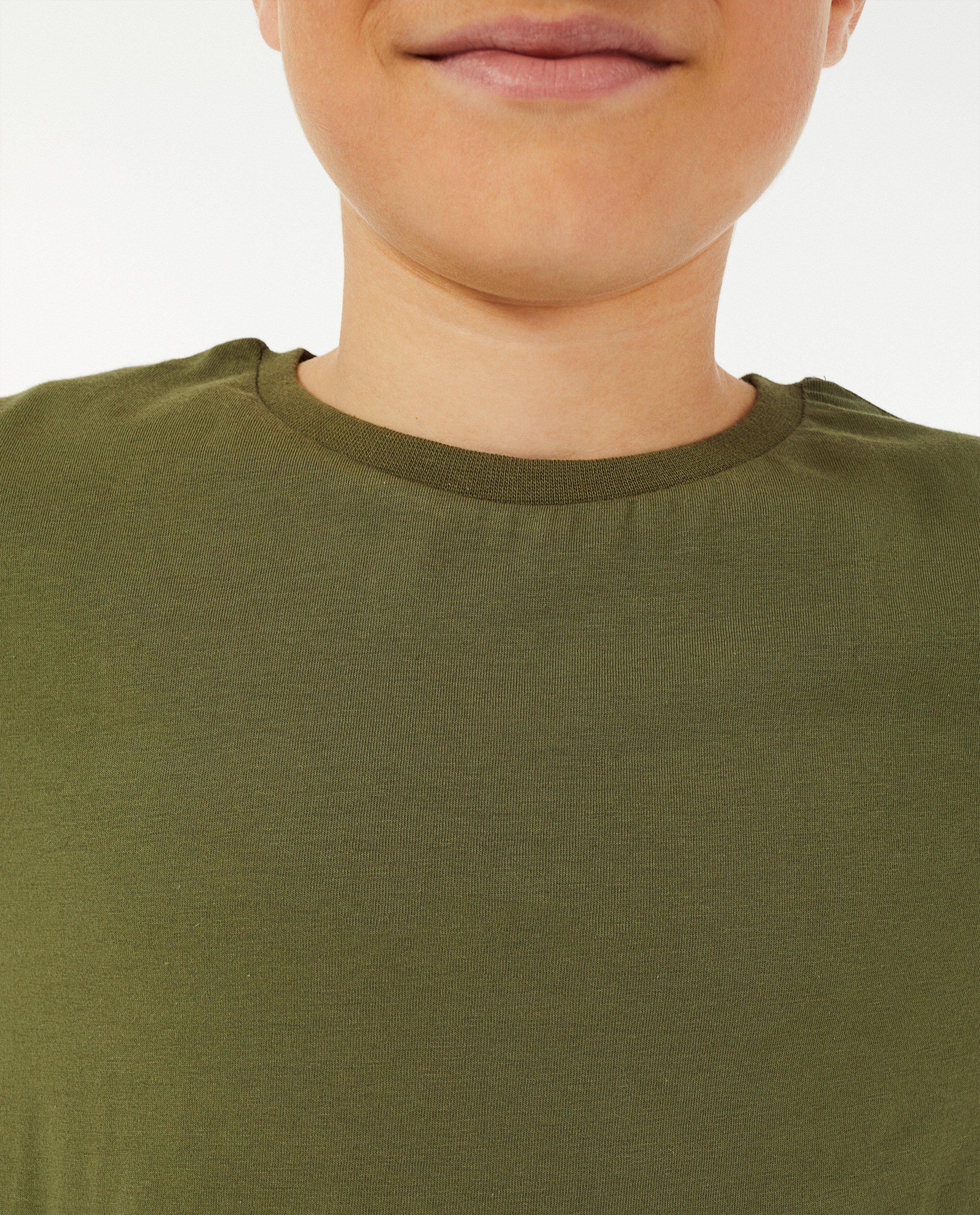 Fuchsia T-shirt, kinderen - Product Detail - khaki - afbeelding nummer 4