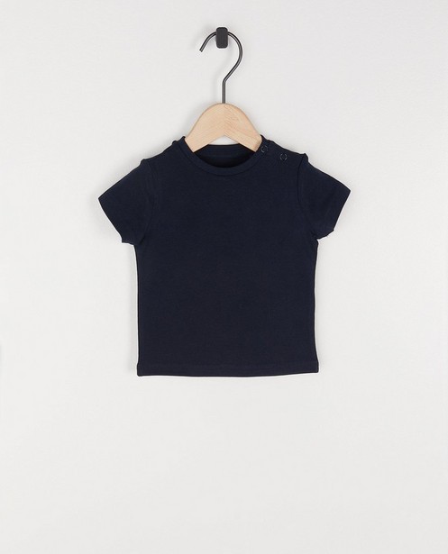 T-shirt bleu foncé, bébés - null - JBC