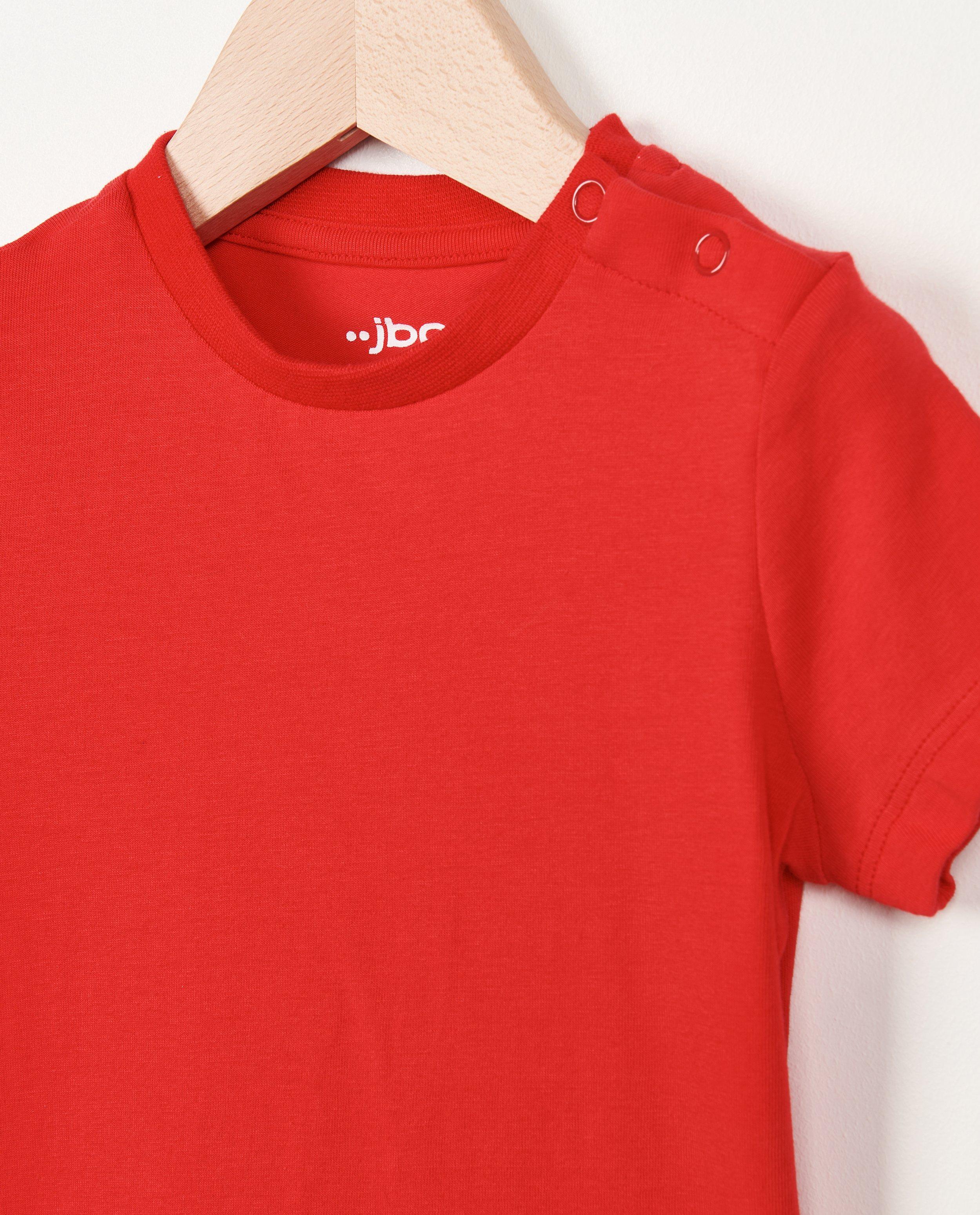 T-shirts - Donkergroen T-shirt, baby