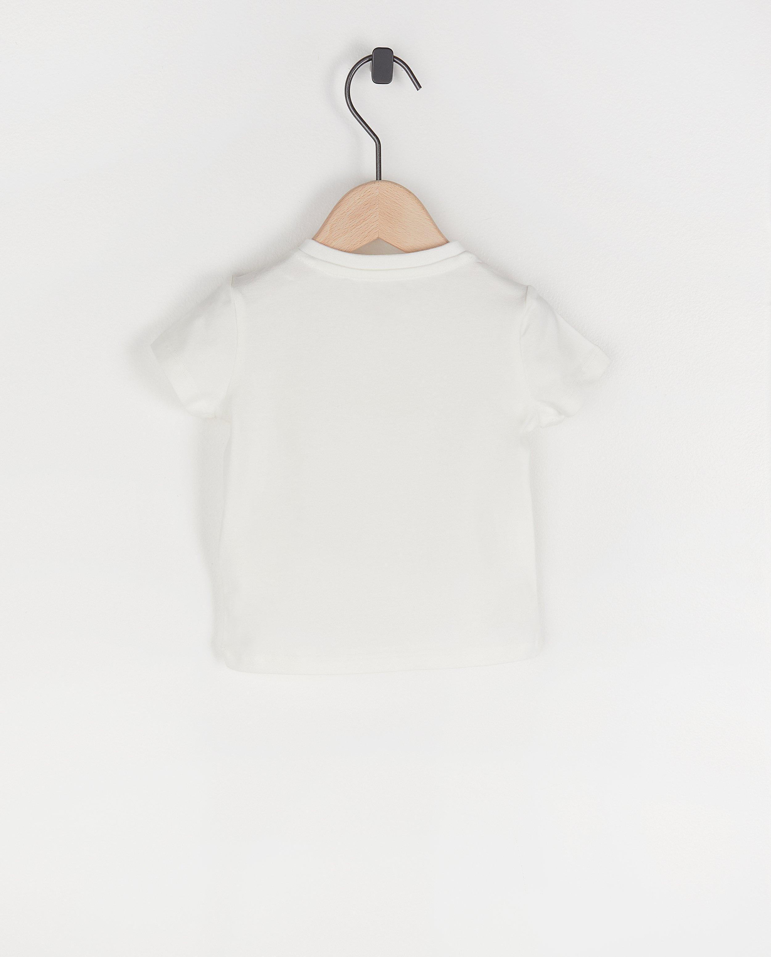 T-shirts - Donkergroen T-shirt, baby