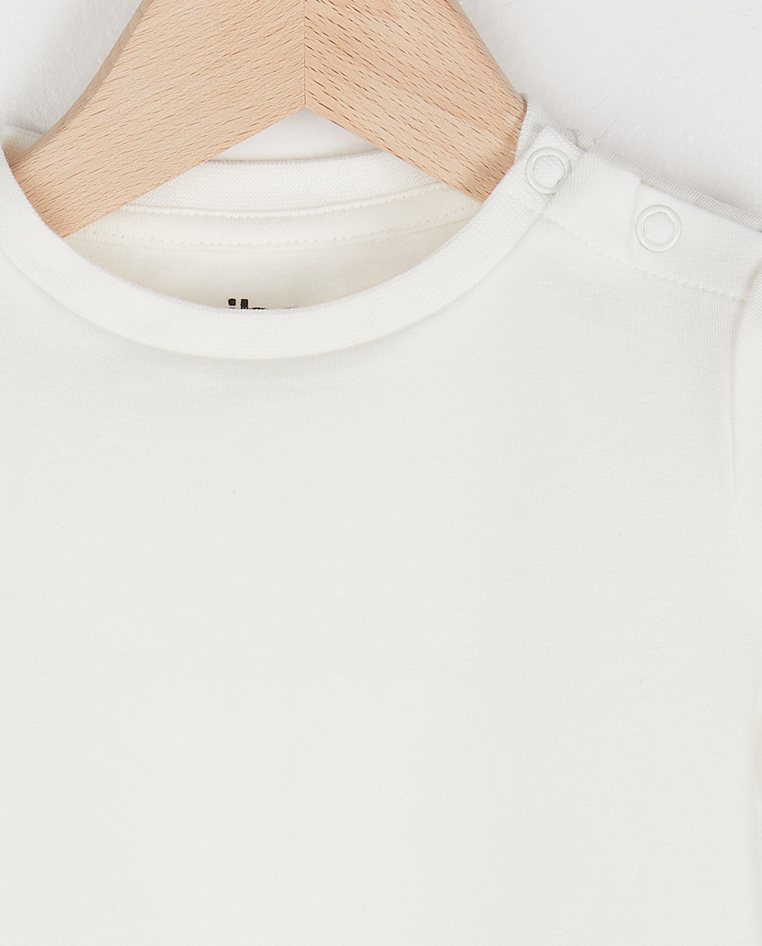 T-shirts - Donkergroen T-shirt, baby