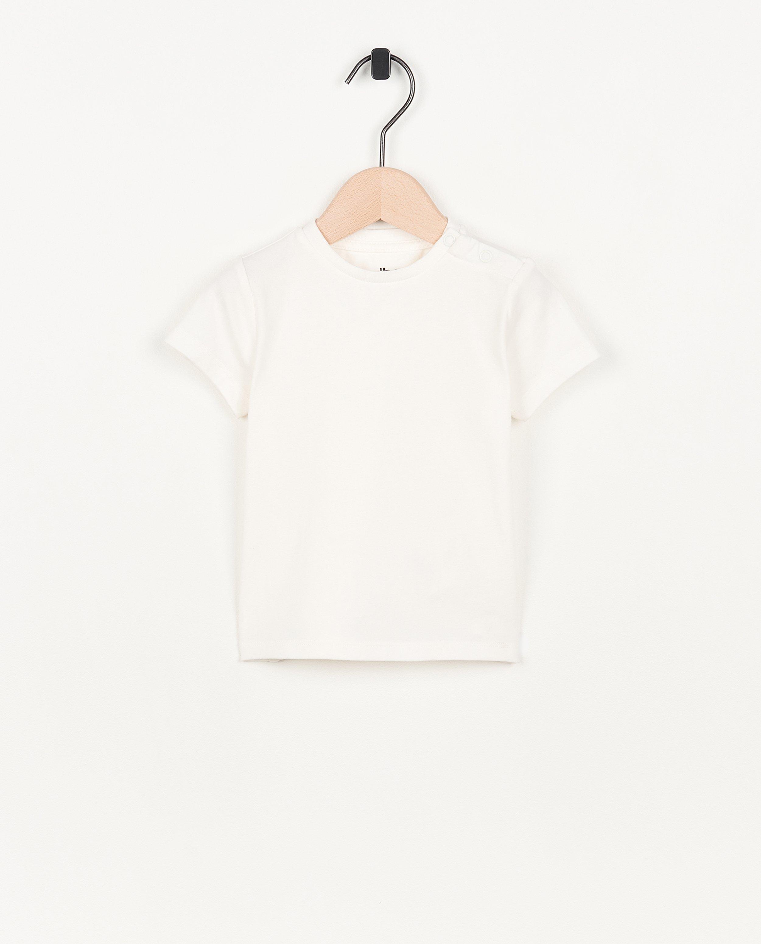 T-shirts - Donkergroen T-shirt, baby