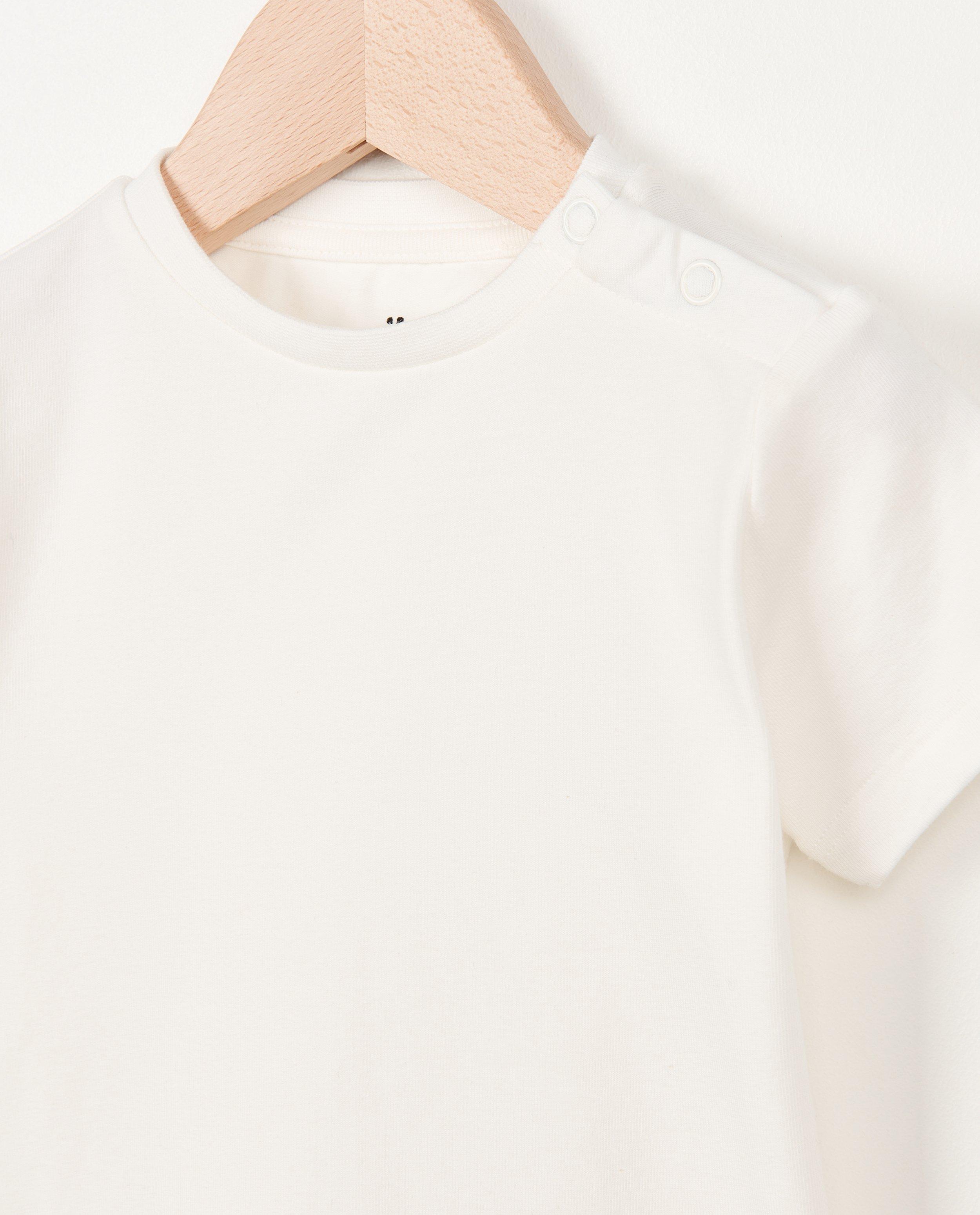 T-shirts - Donkergroen T-shirt, baby