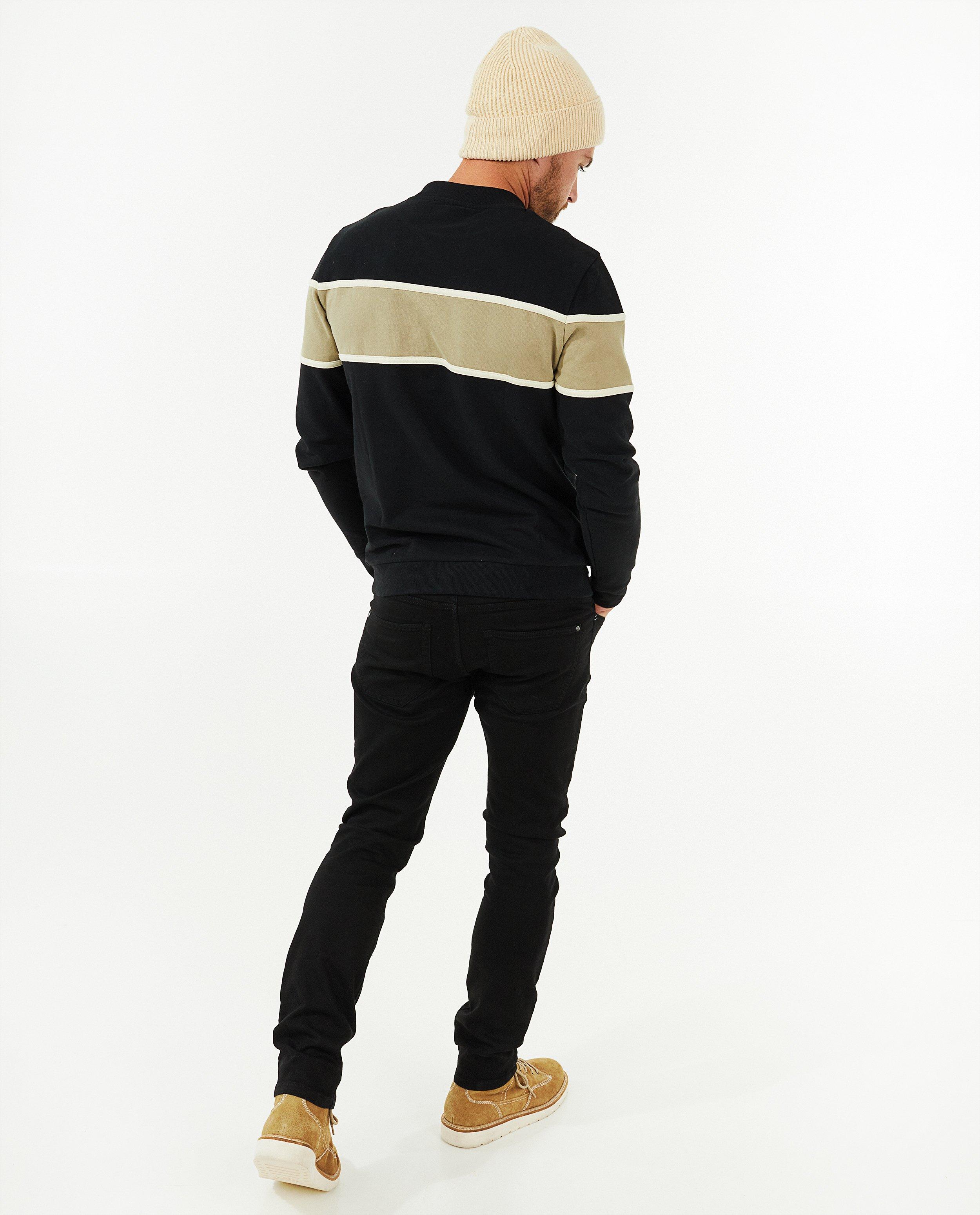 Sweaters - Groene sweater met strepen