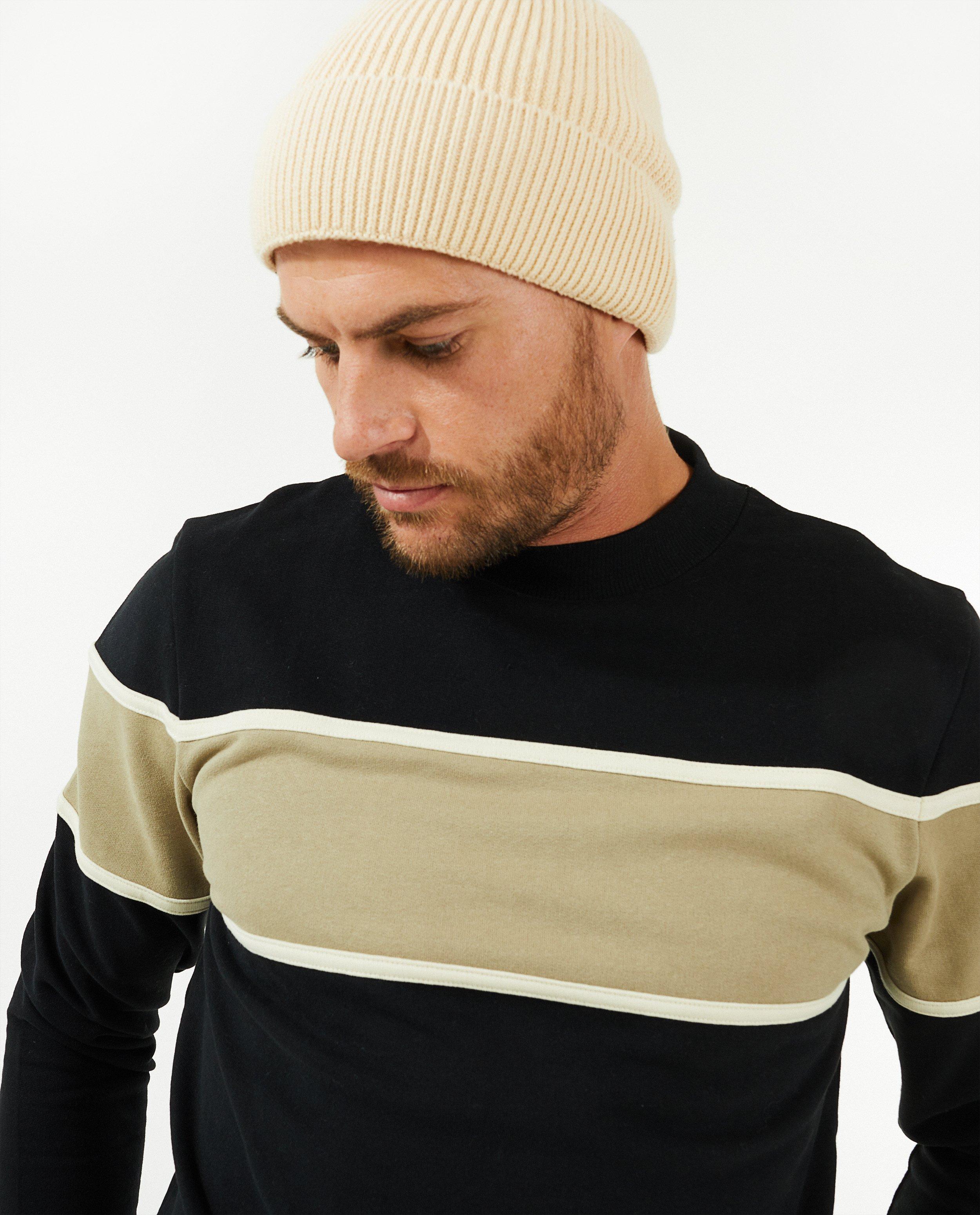 Sweaters - Groene sweater met strepen