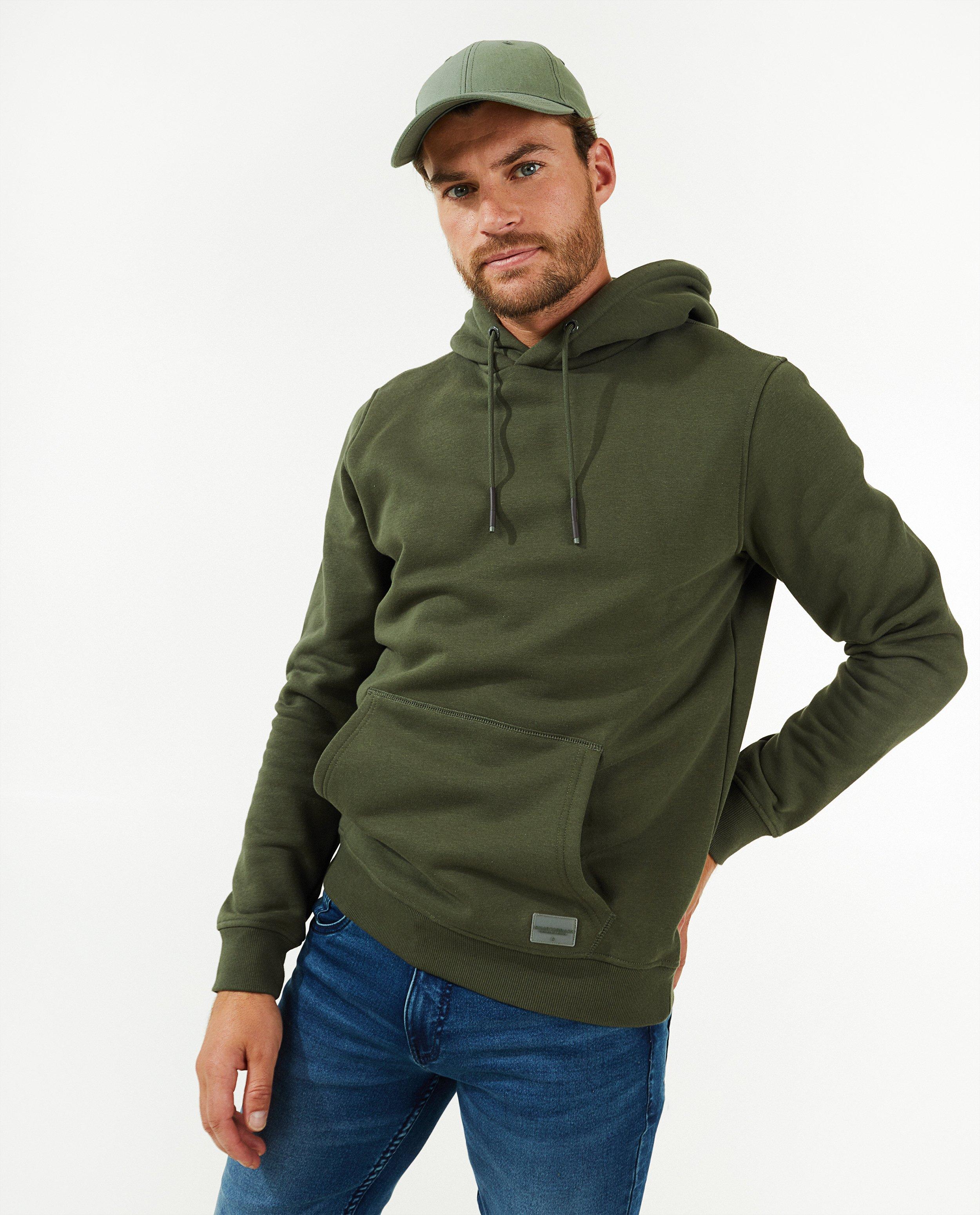Sweats - Hoodie vert foncé