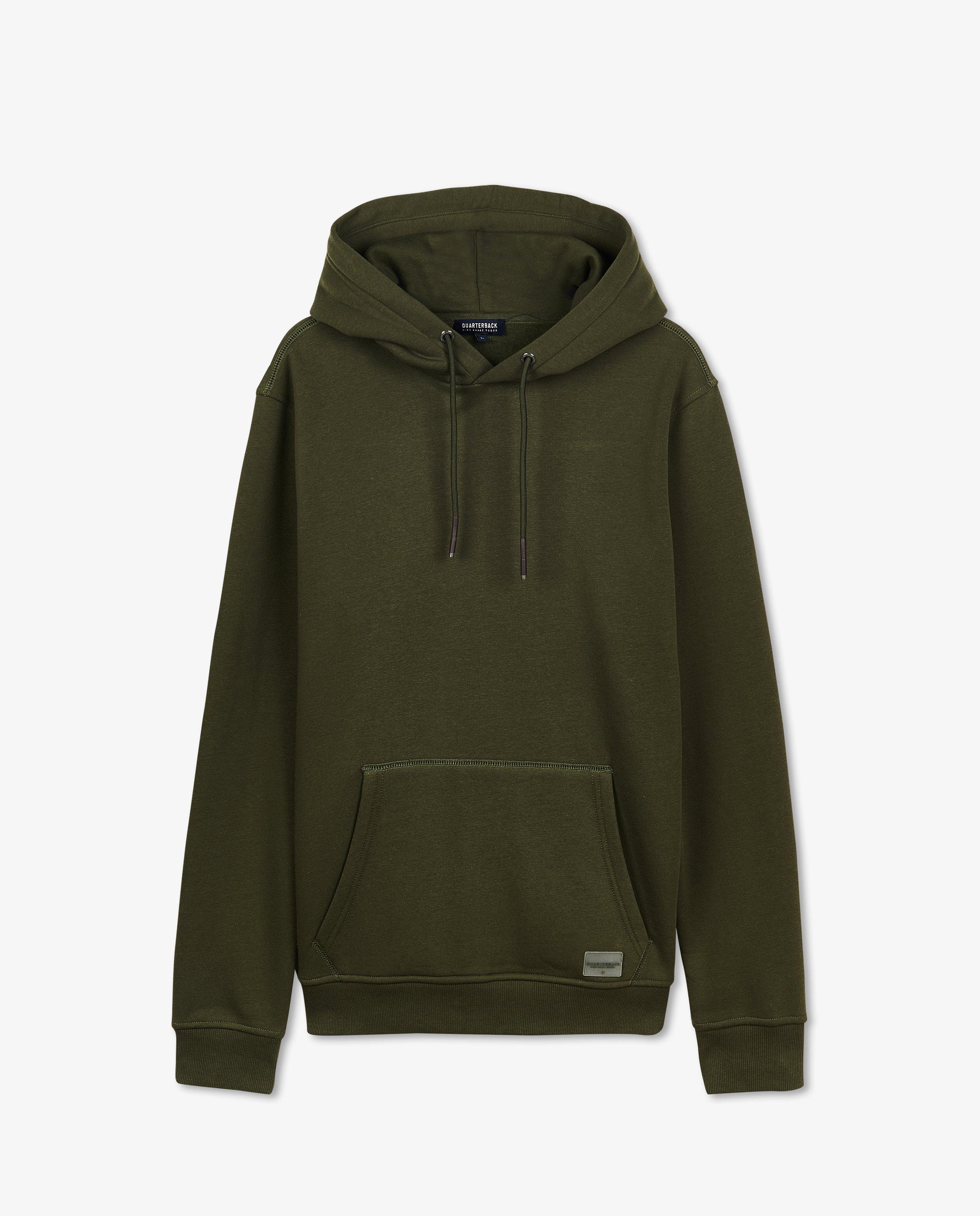 Sweaters - Donkergroene hoodie