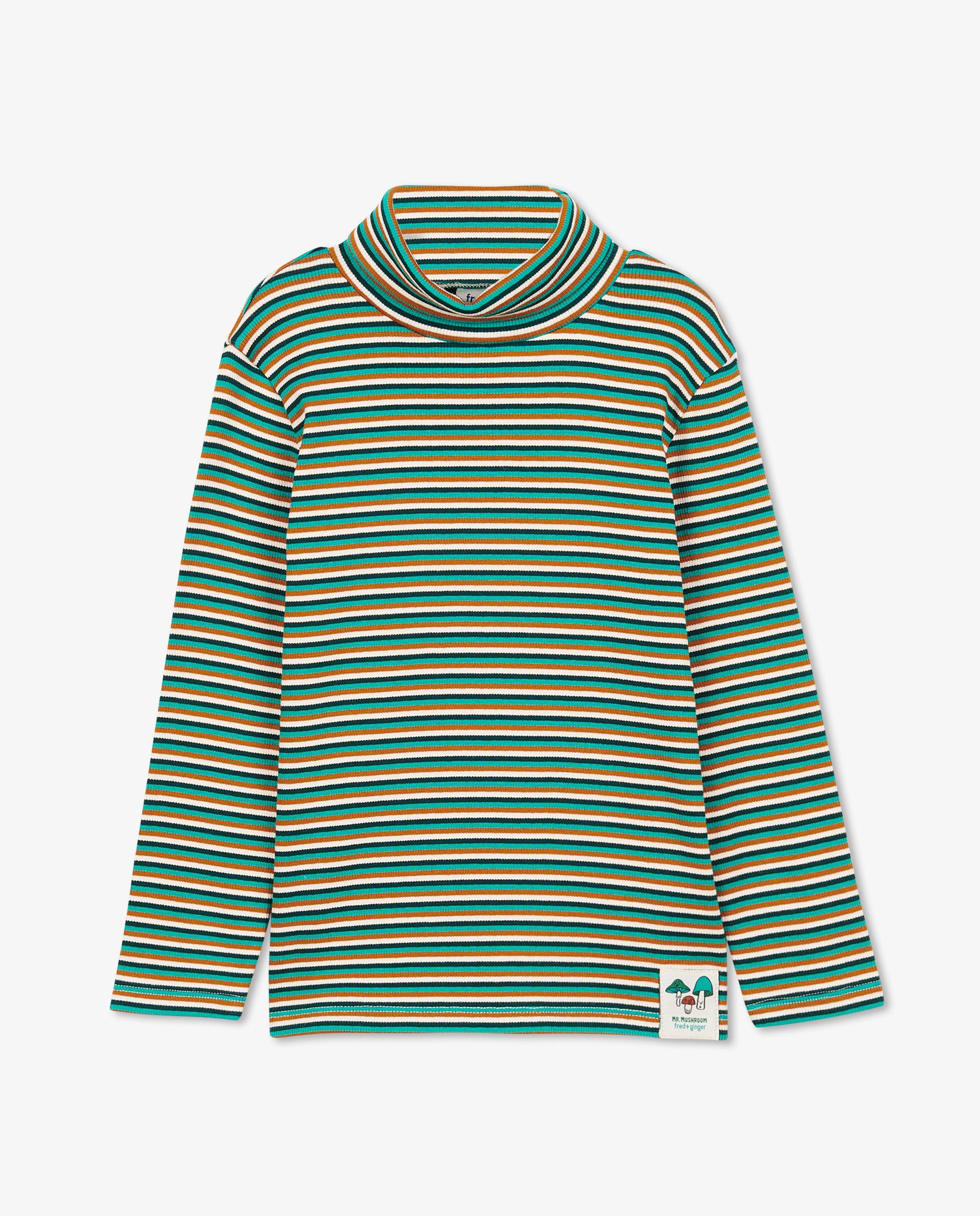 T-shirts - Sous-pull côtelé à rayures