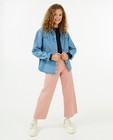 Pastelkleurige jeans, culotte fit - null - Fish & Chips