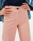 Jeans - Pastelkleurige jeans, culotte fit