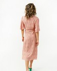 Kleedjes - Roze jurk met vlindermouw