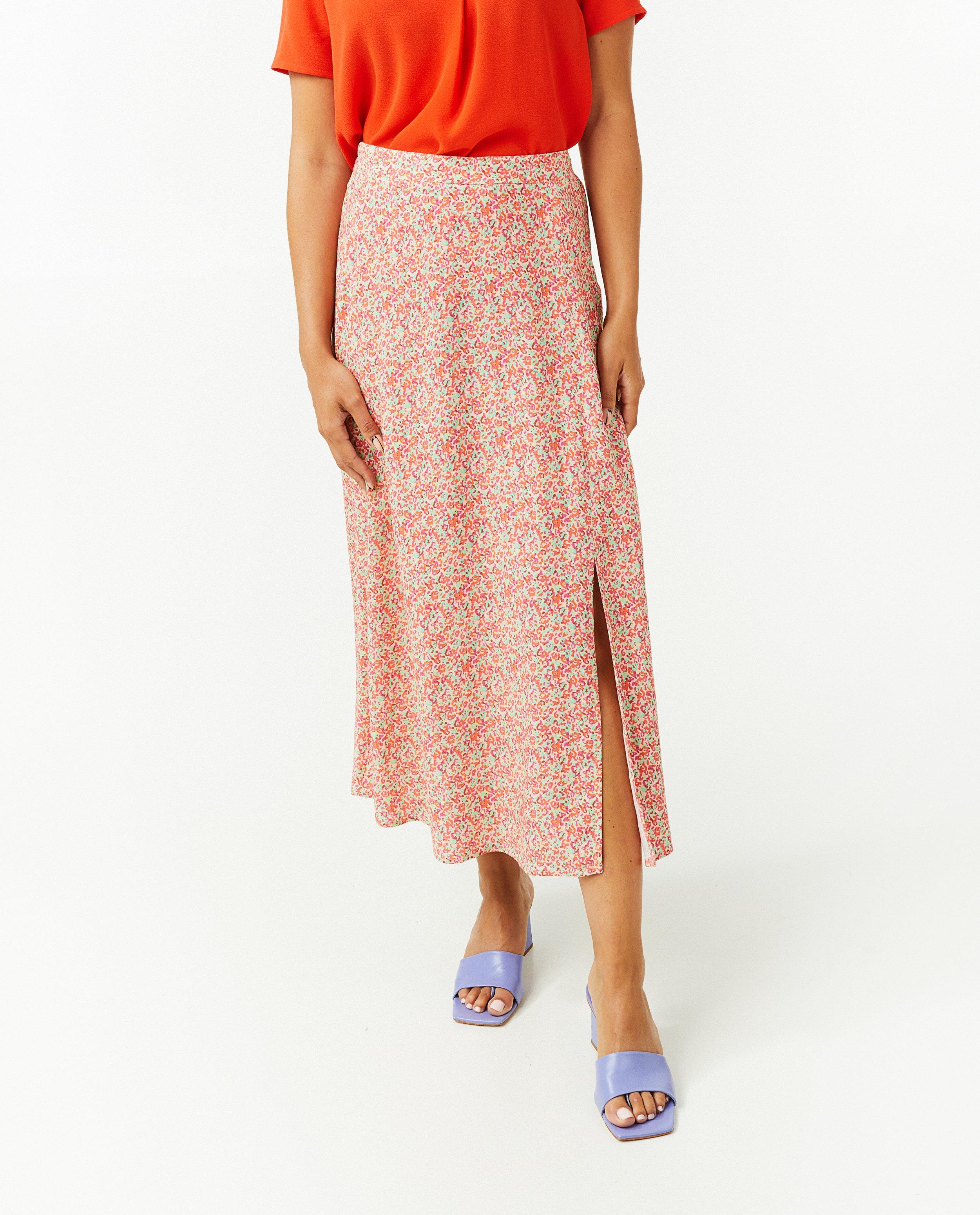 Rokken - Roze rok met print