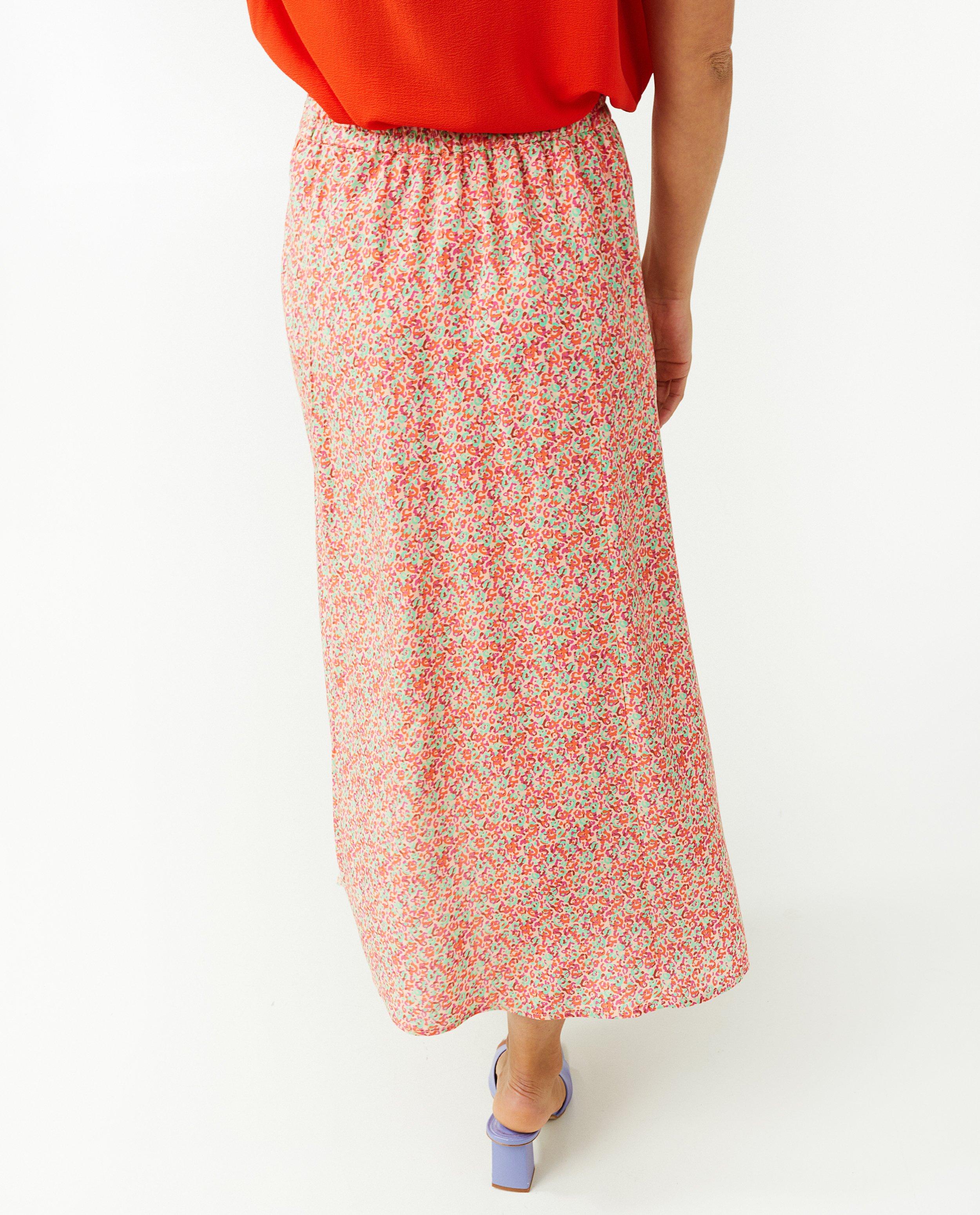 Rokken - Roze rok met print
