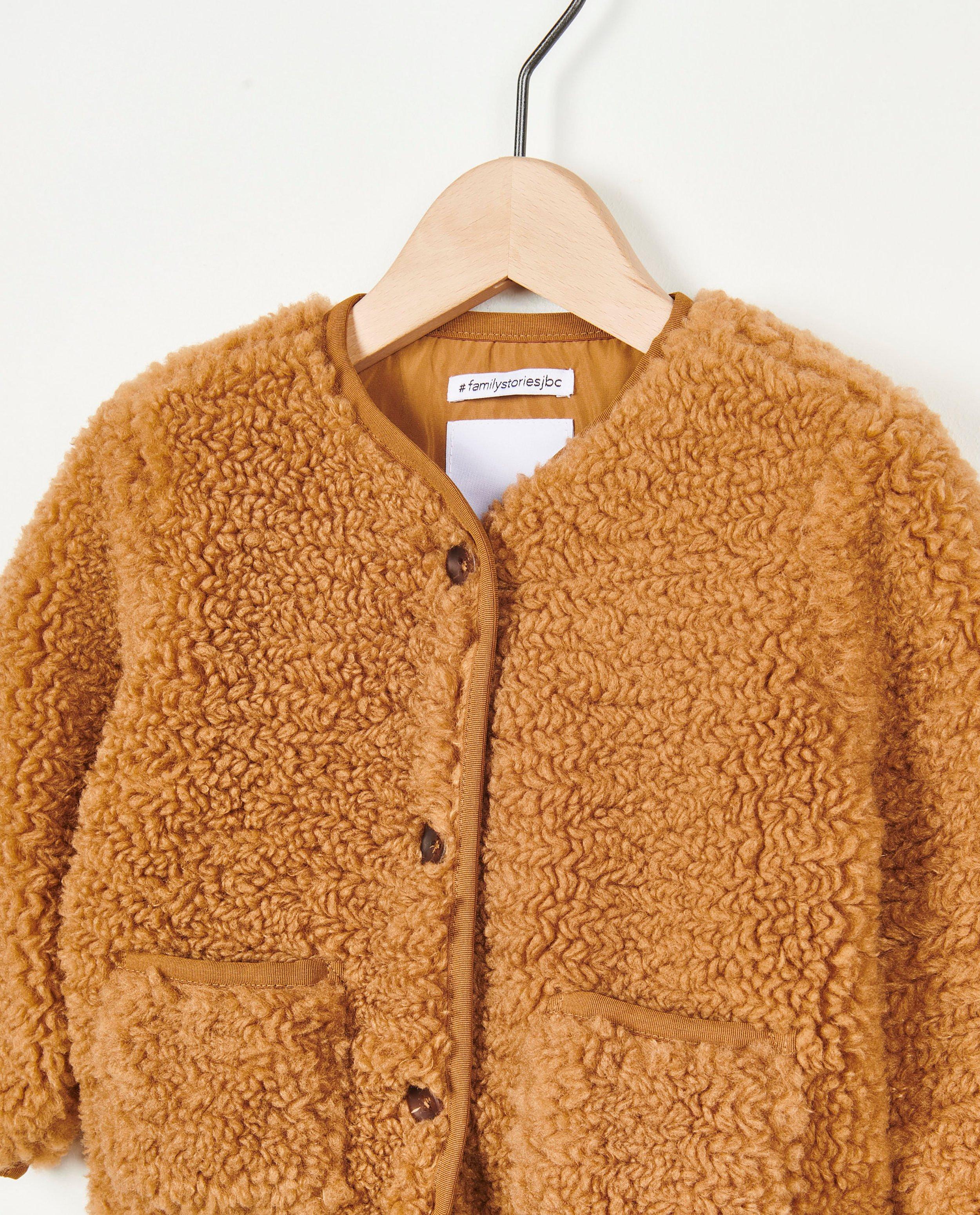 Blazers - Bruin vestje van teddy, baby