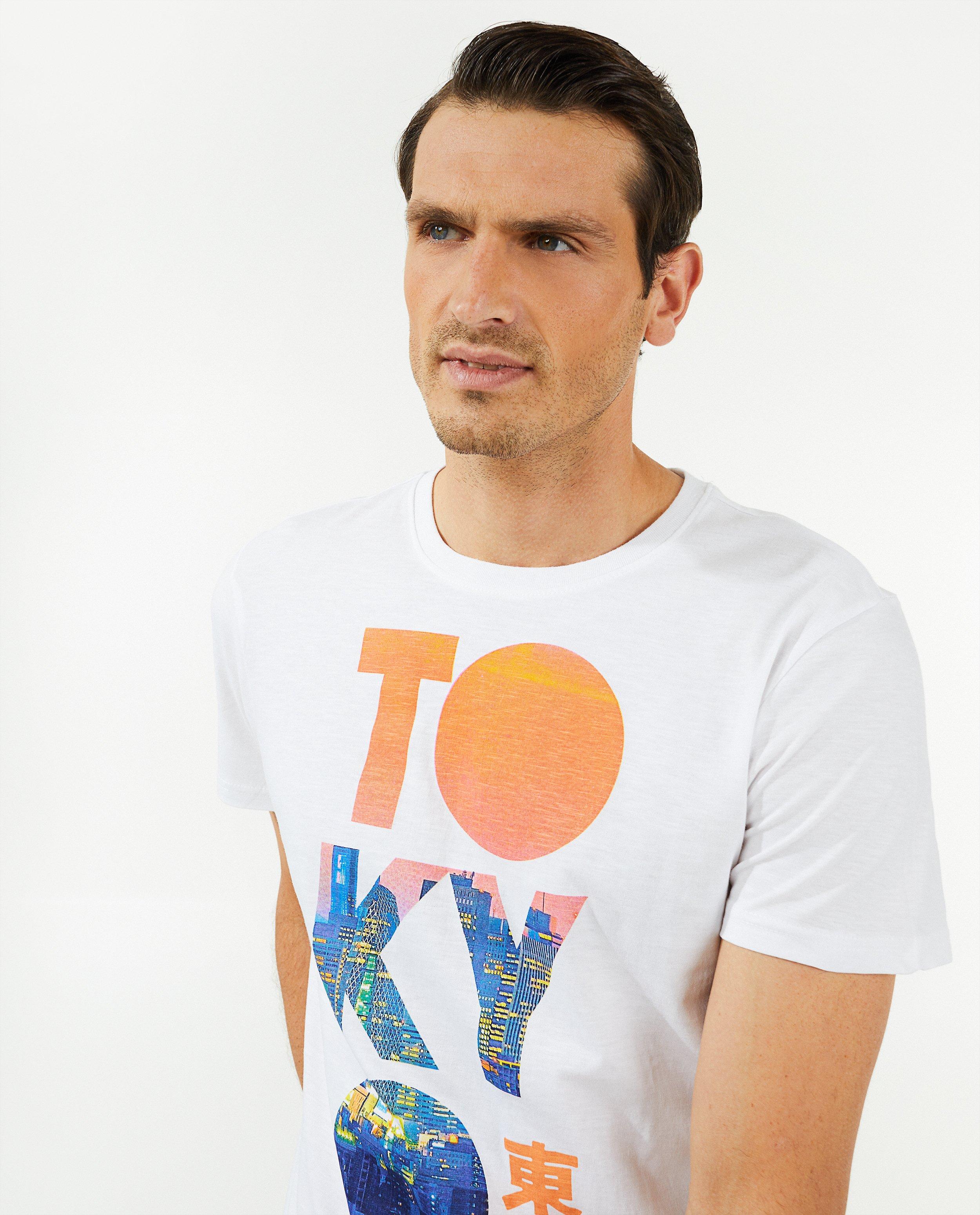 Wit T-shirt met print - null - OVS