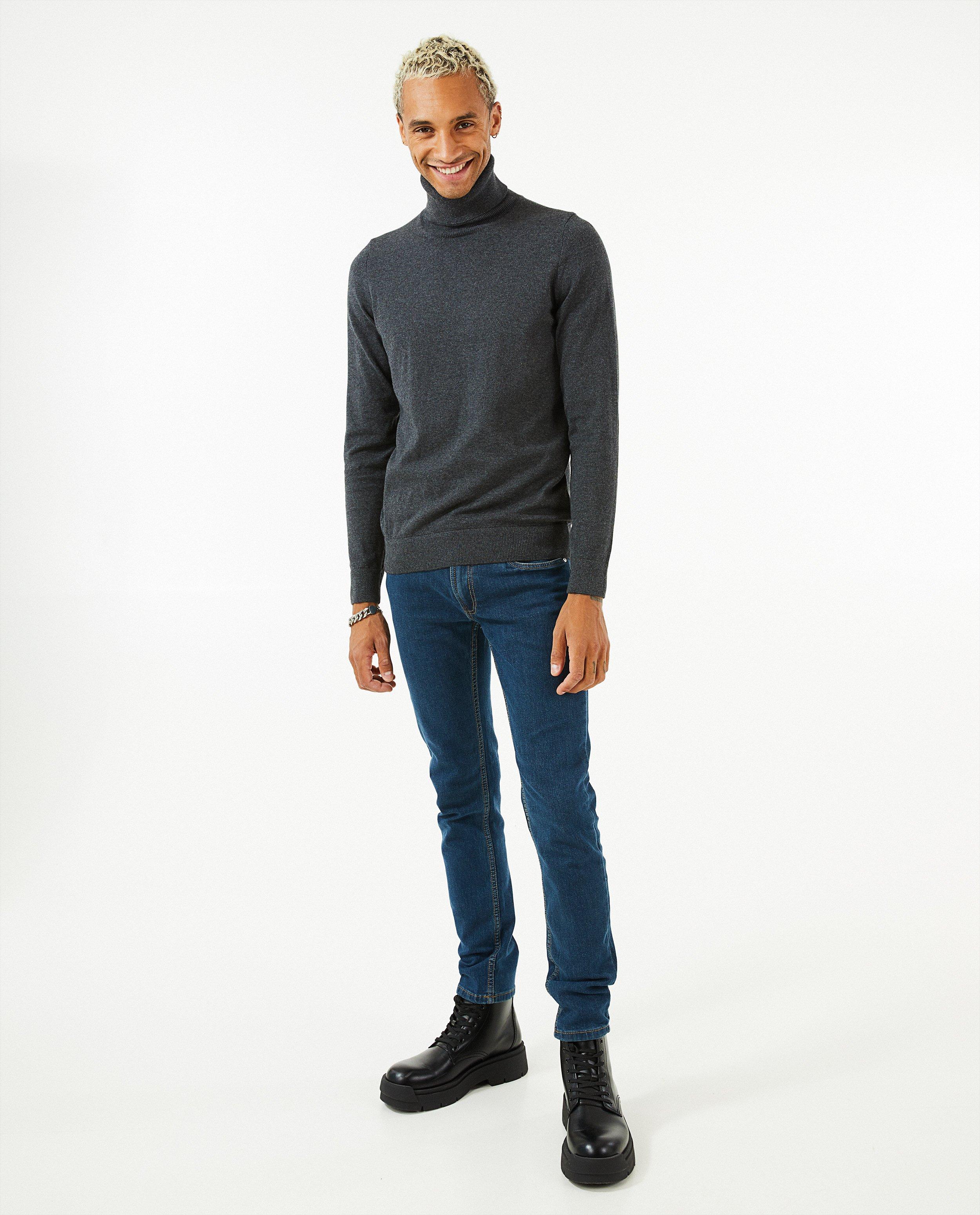 Jeans slim fit bleu - null - OVS