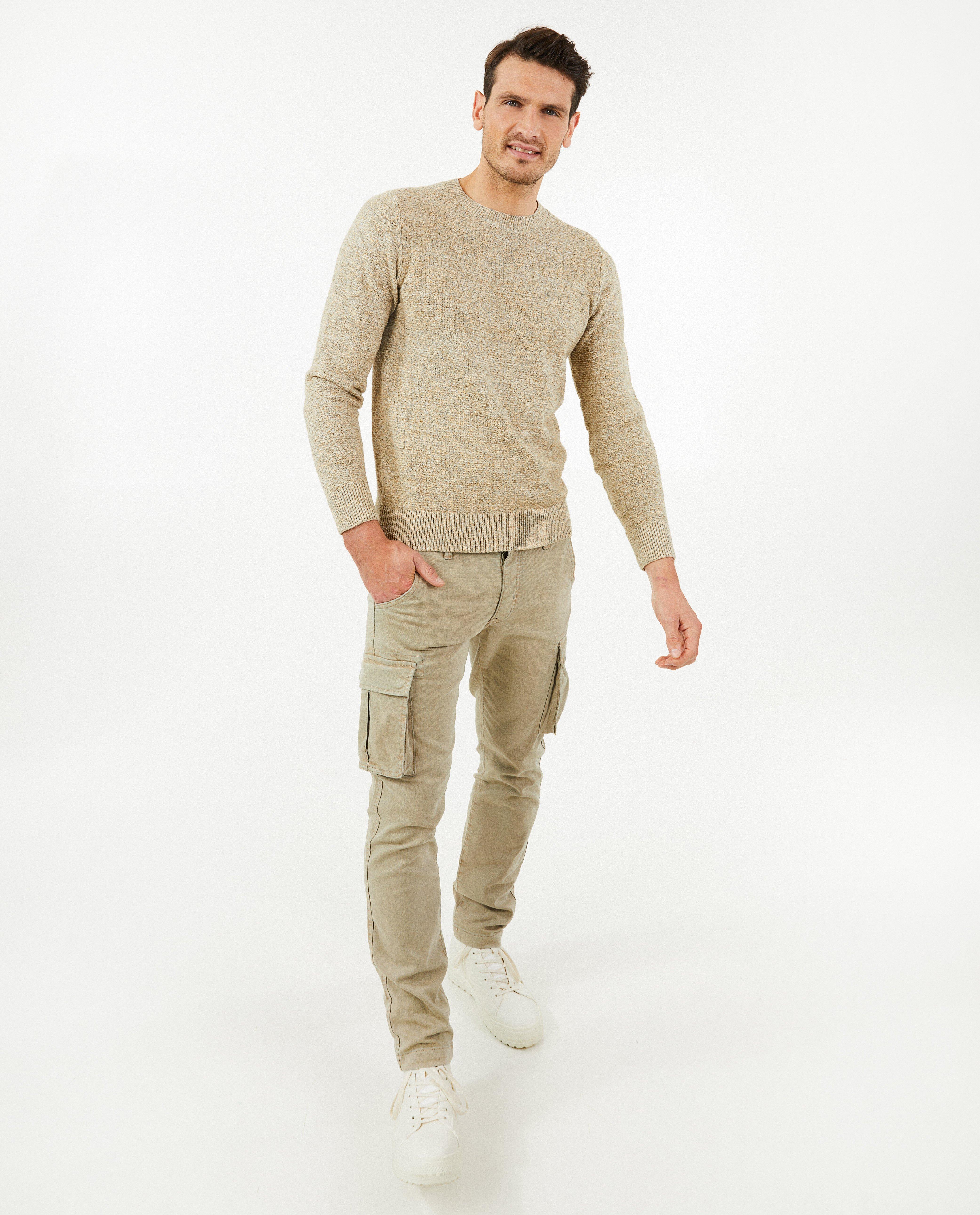 Pantalon cargo gris - null - OVS