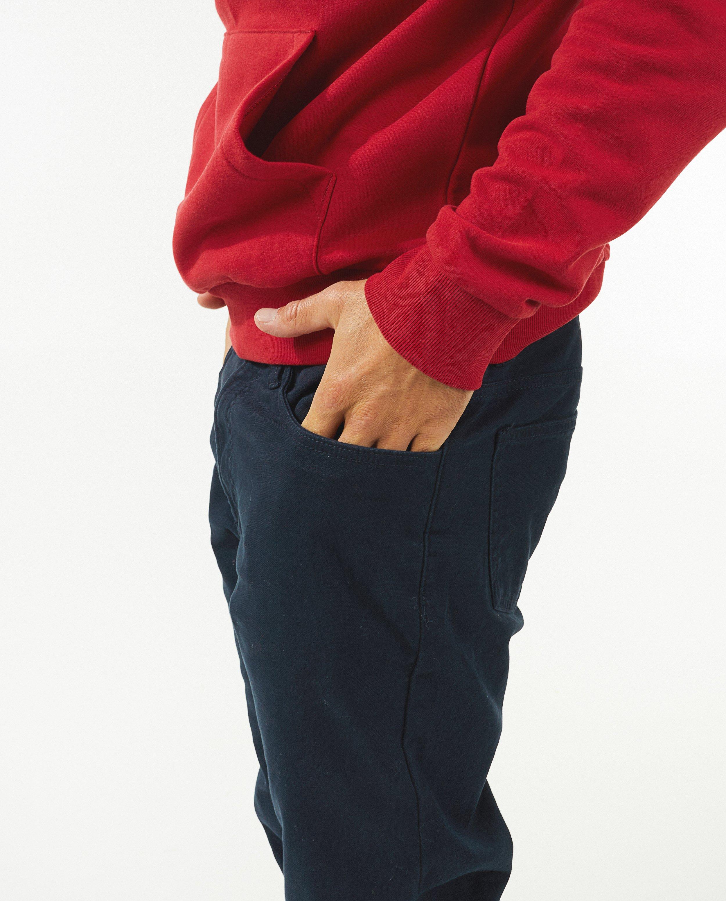 Pantalons - Pantalon bleu, slim fit