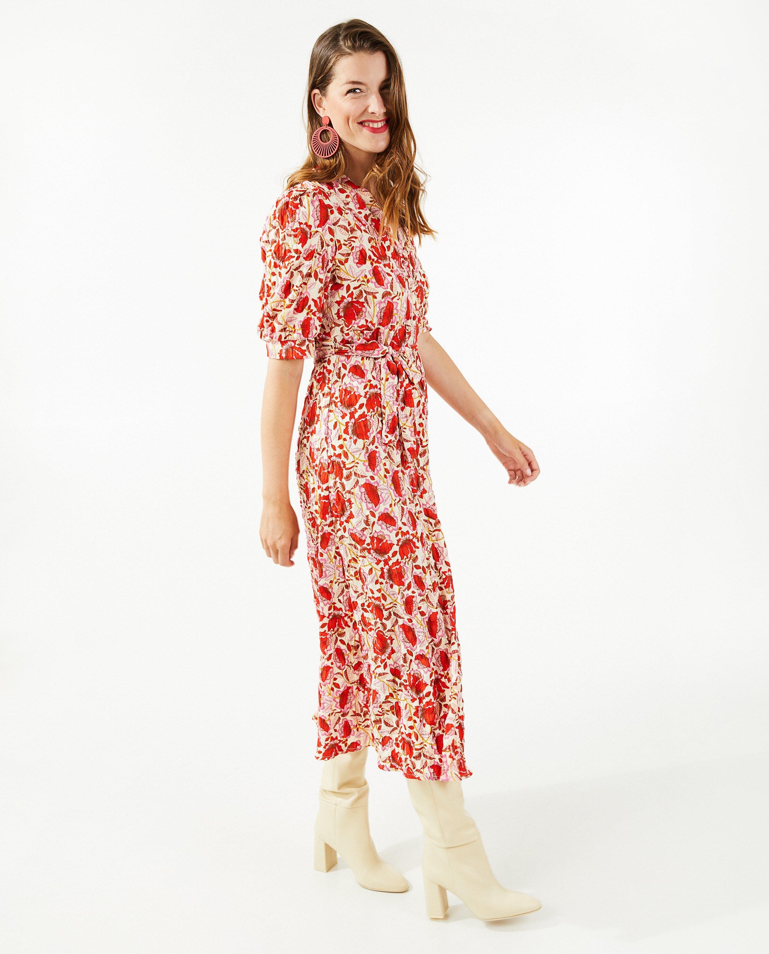 Robe longue à imprimé fleuri - null - Sora