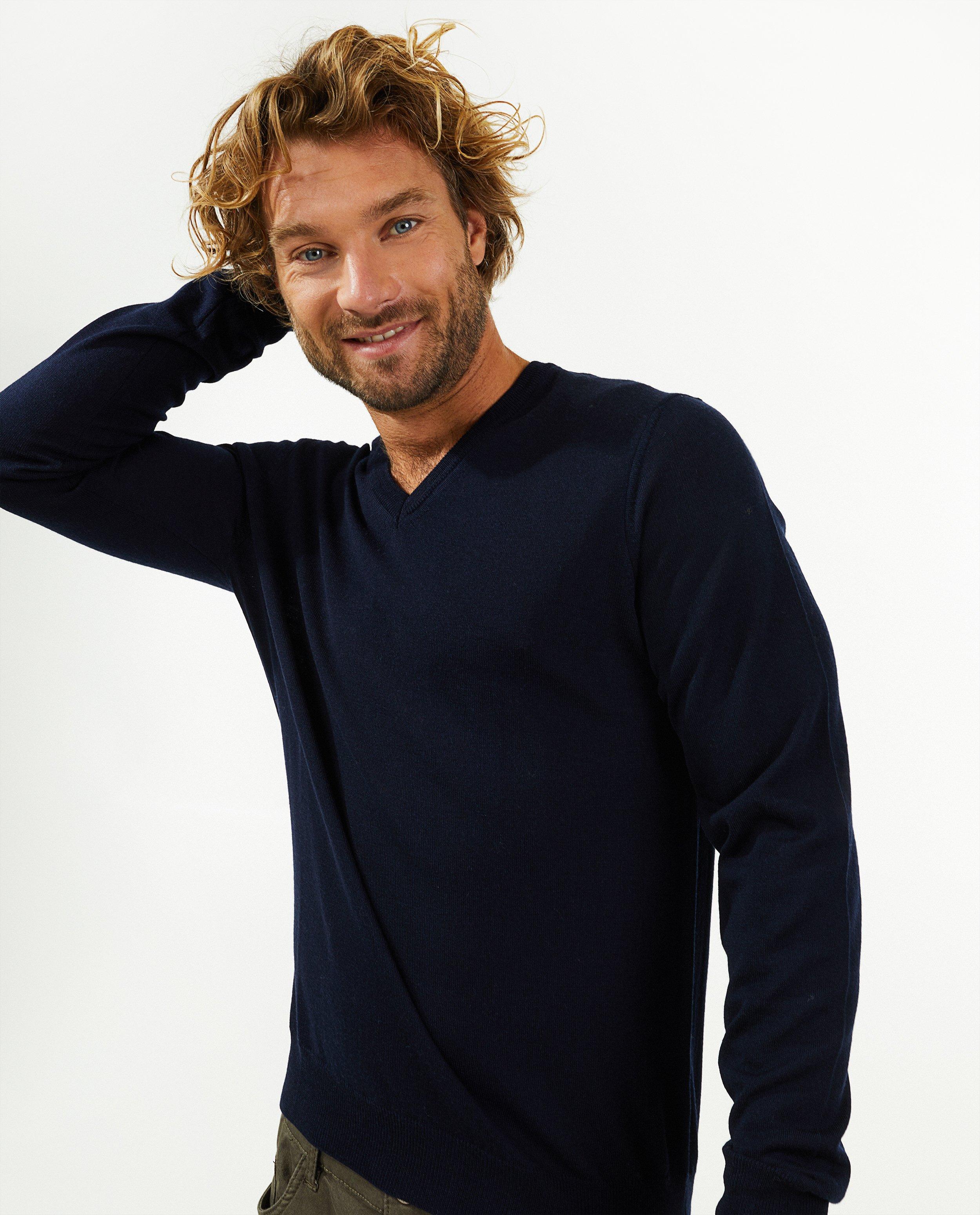 Donkerblauwe trui - Product Detail - donkerblauw - afbeelding nummer 2