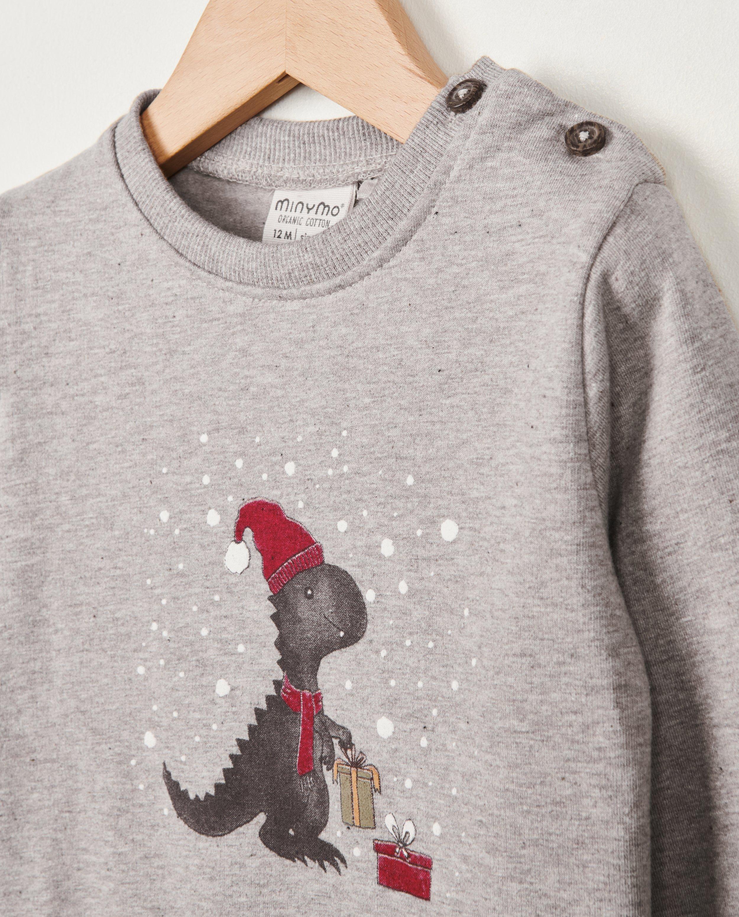 Sweaters - Grijze kerstsweater