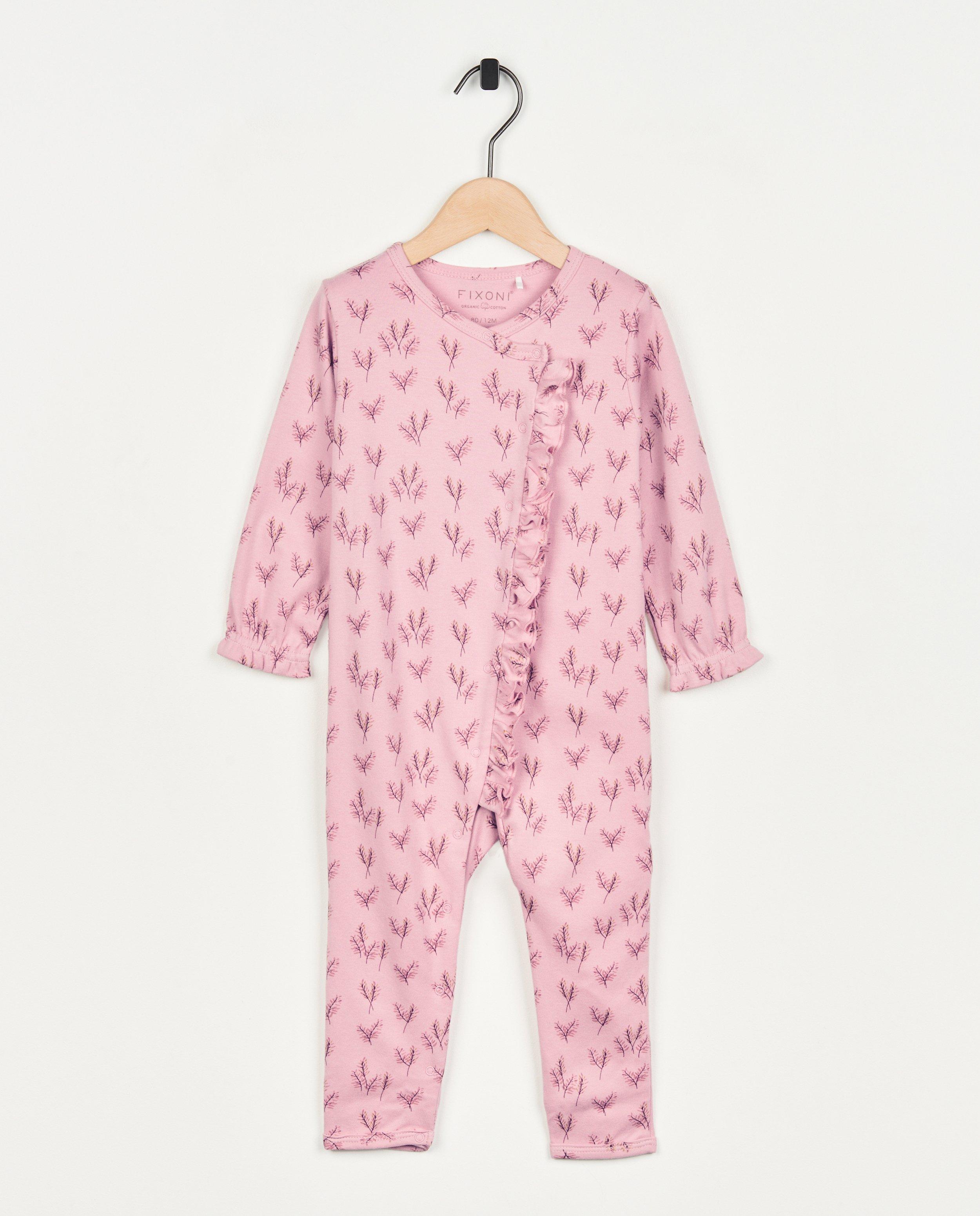 Roze pyjama met ruches - null - Fixoni