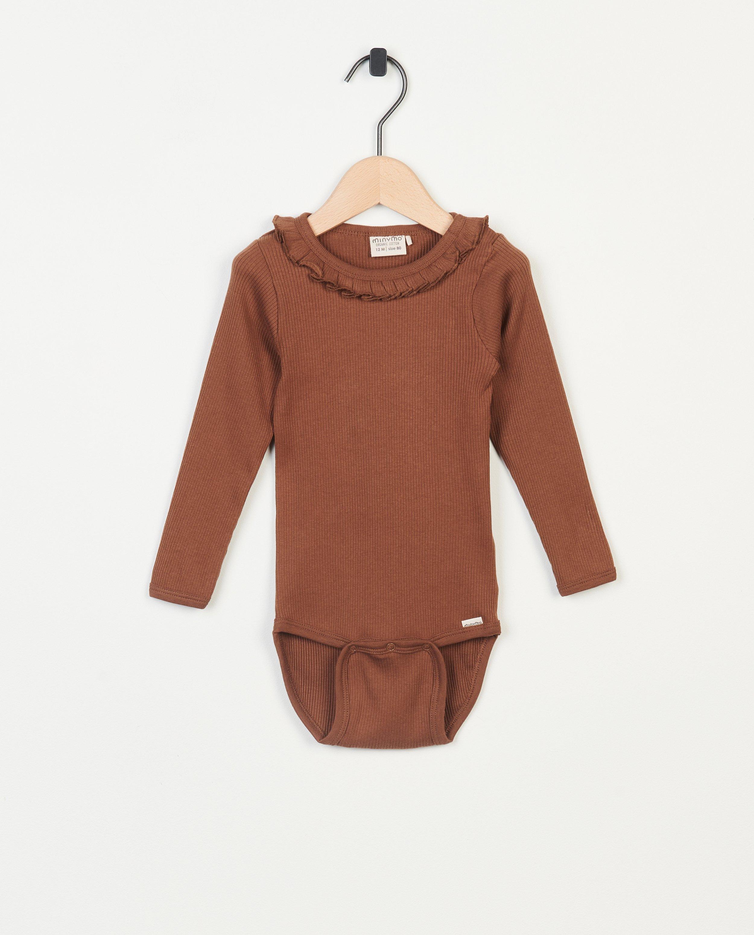 Bruine romper met kraagje - Product Detail - lichtbruin - afbeelding nummer 1