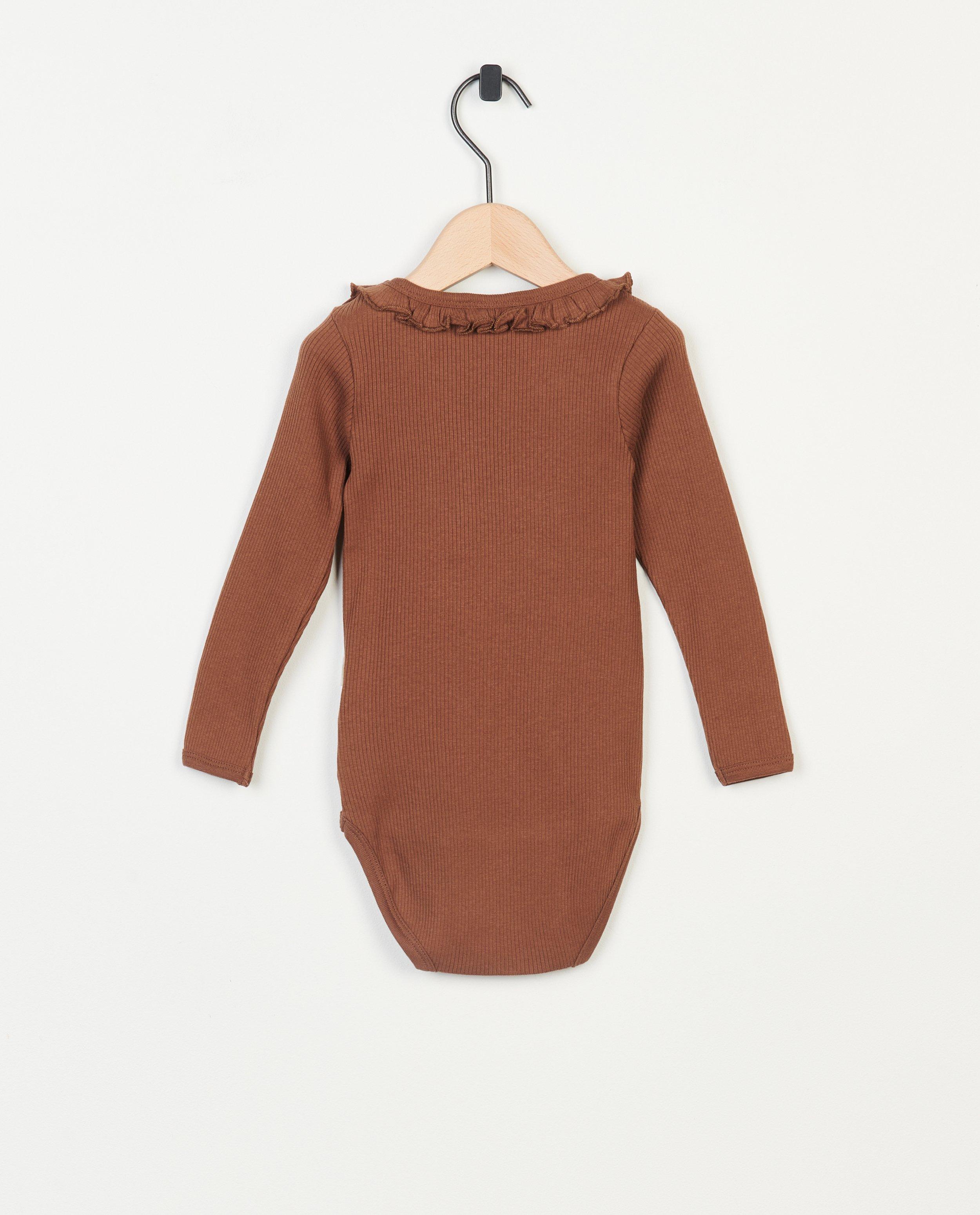 Bruine romper met kraagje - Product Detail - lichtbruin - afbeelding nummer 2