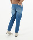 Jeans - Mom jeans met contrast patches