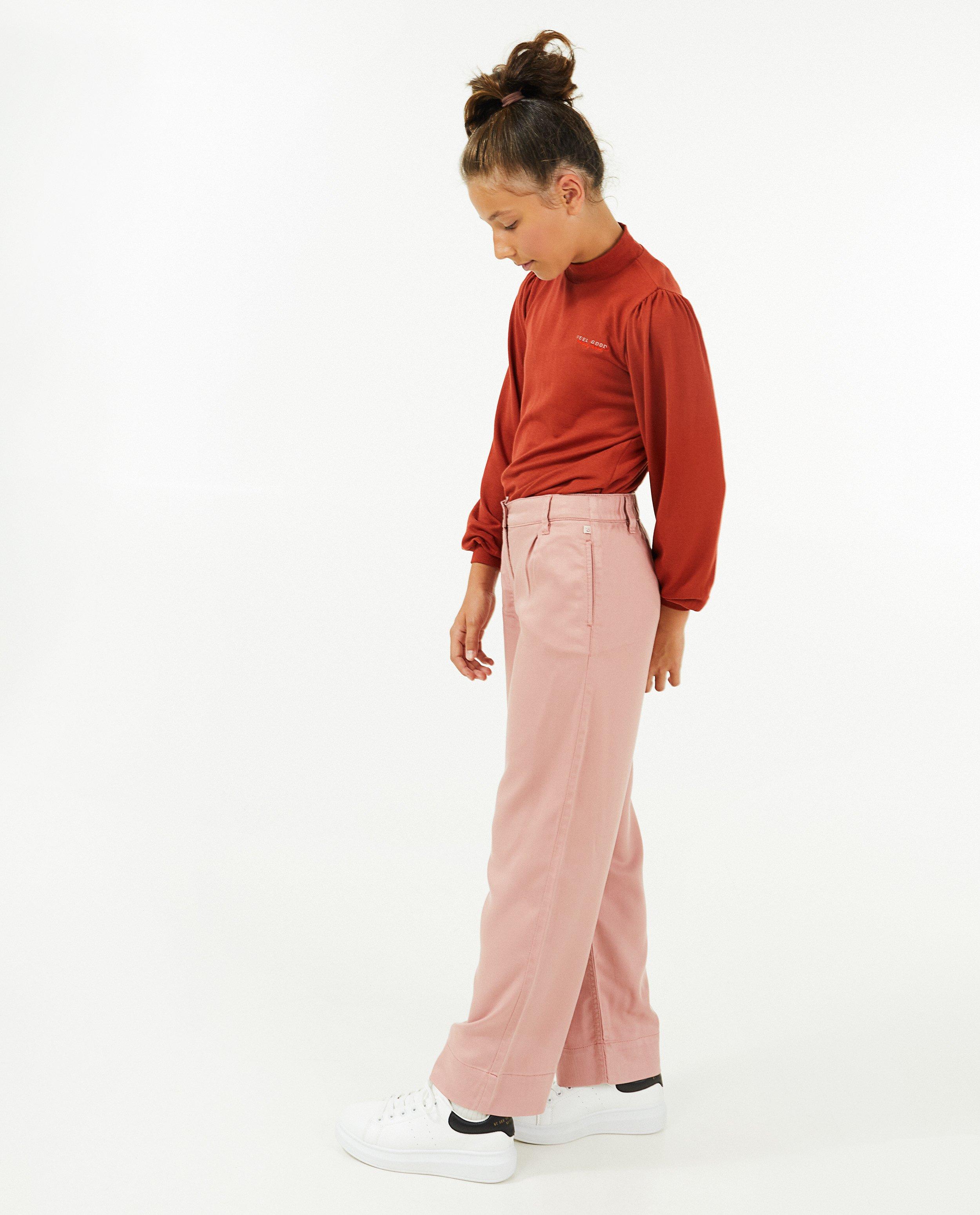 Pantalon rose à pattes d’éléphant - null - Hampton Bays