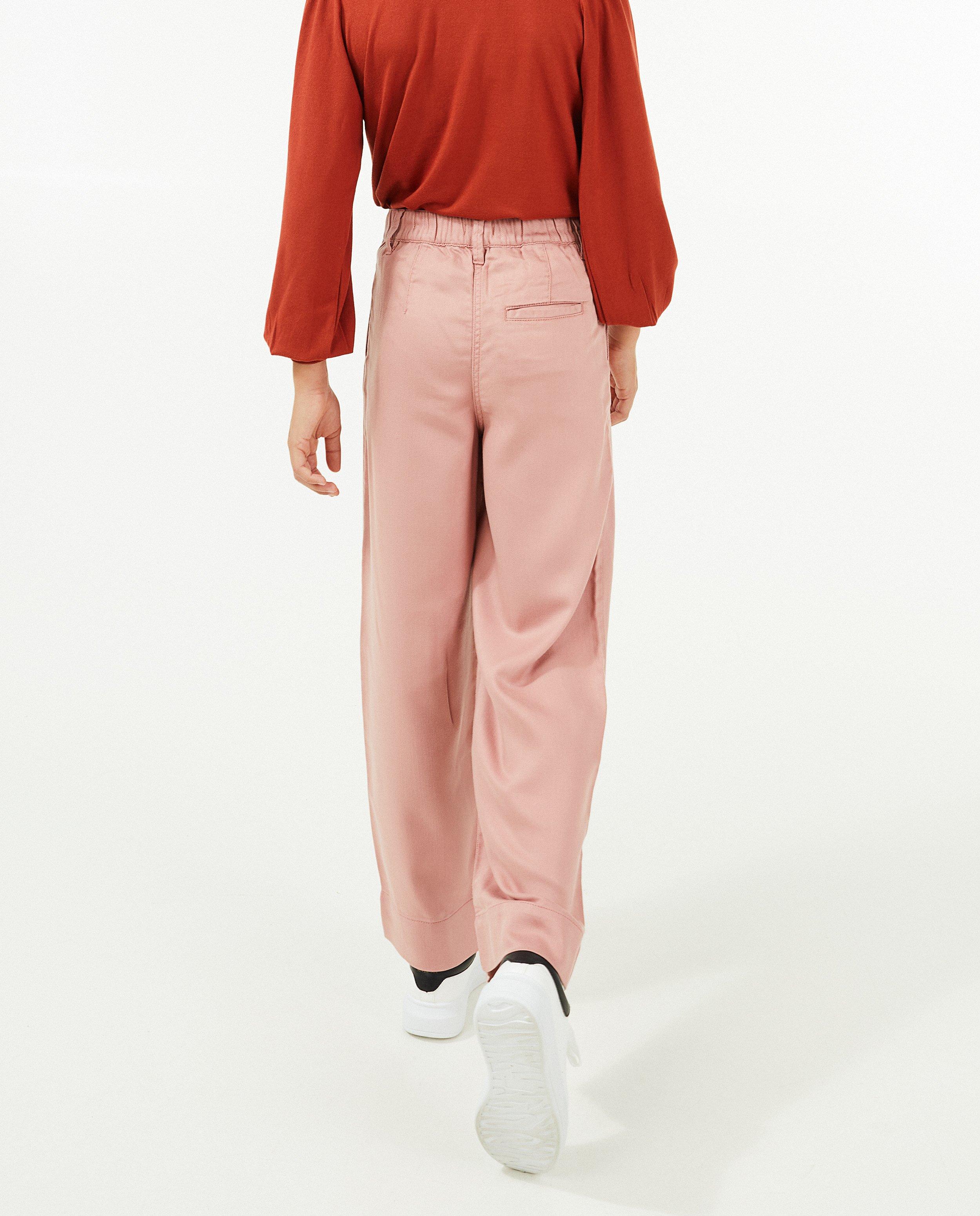 Pantalons - Pantalon rose à pattes d’éléphant