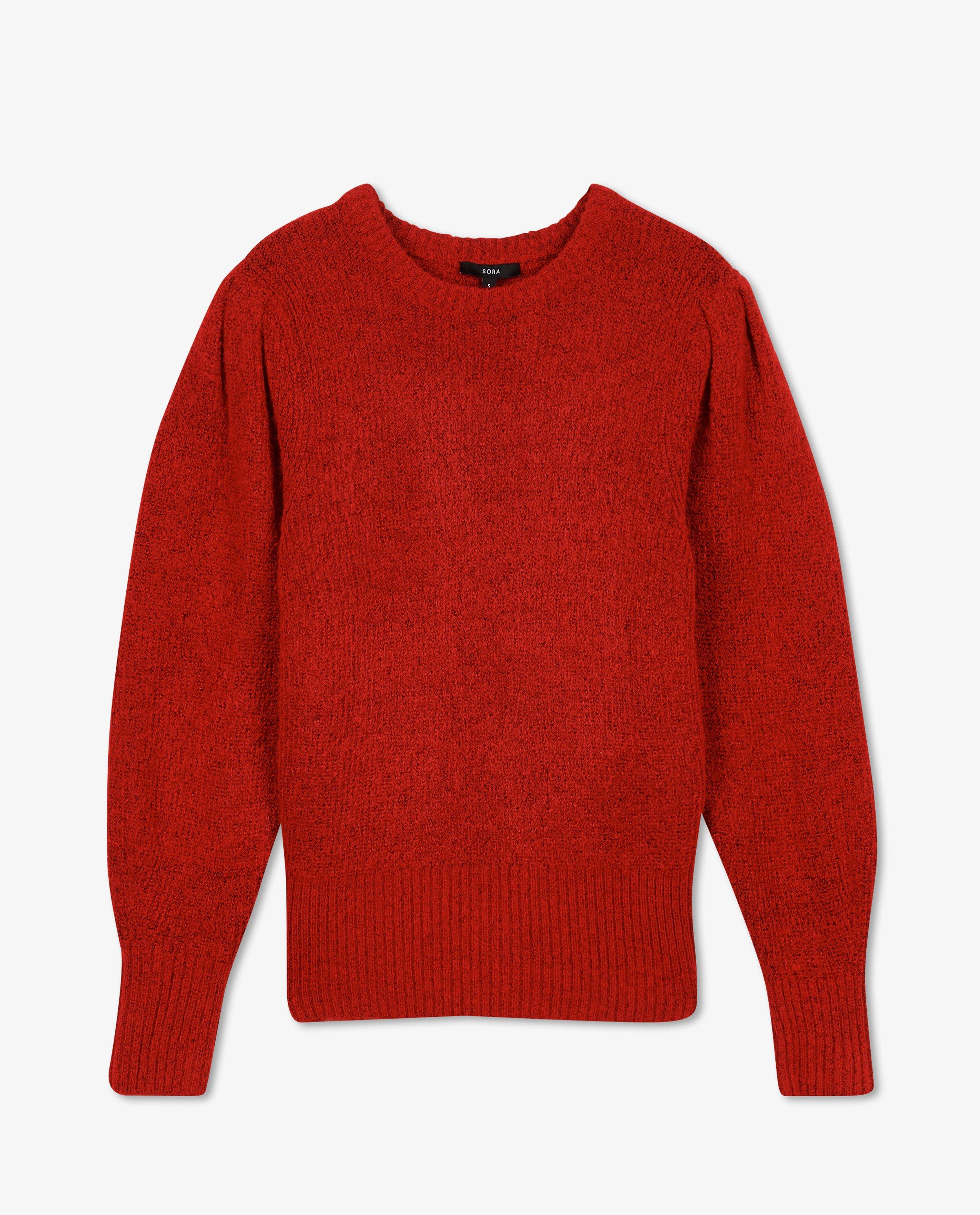 Rode trui met rib - Product Detail - rood - afbeelding nummer 5