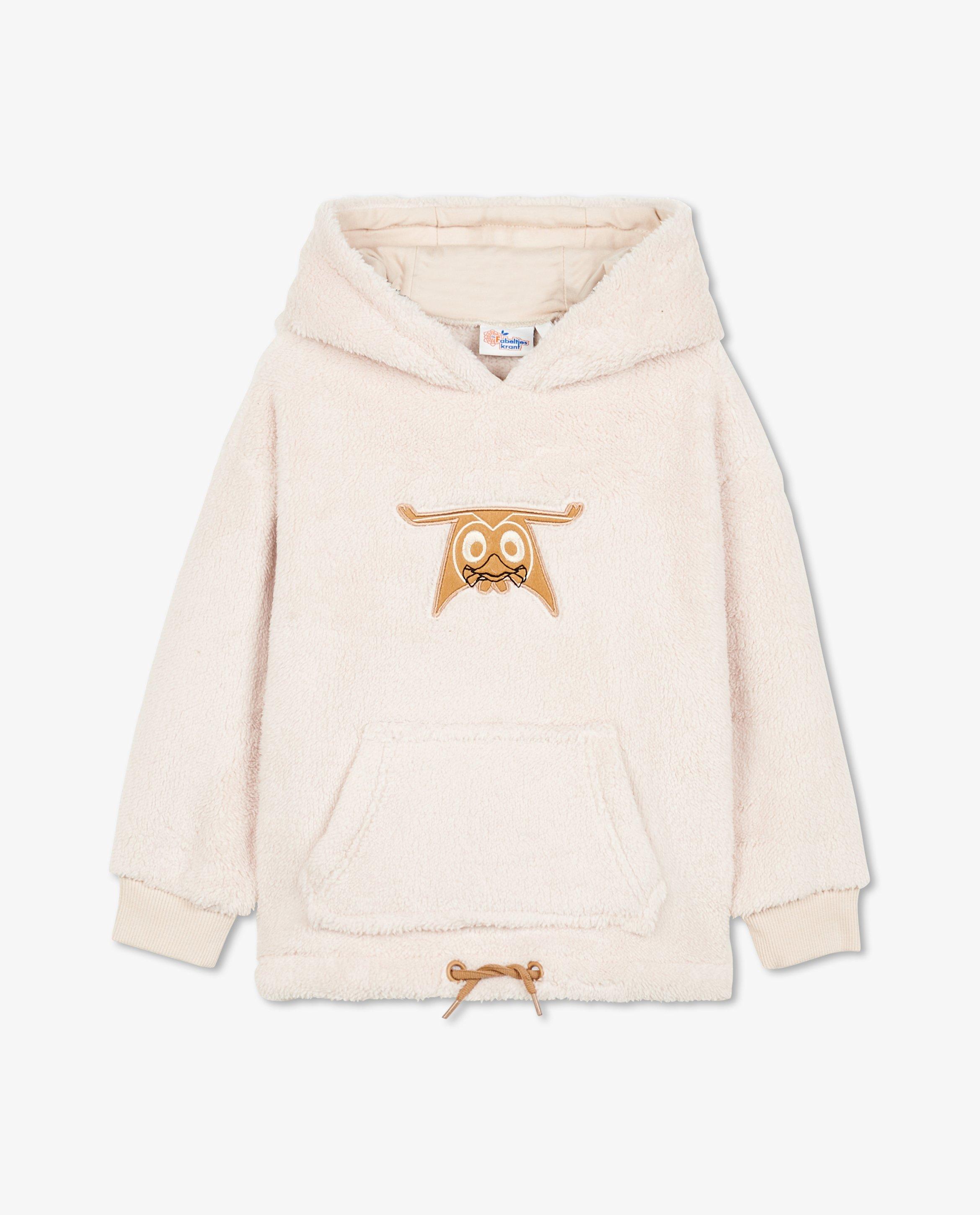 Sweaters - Offwhite hoodie van fleece